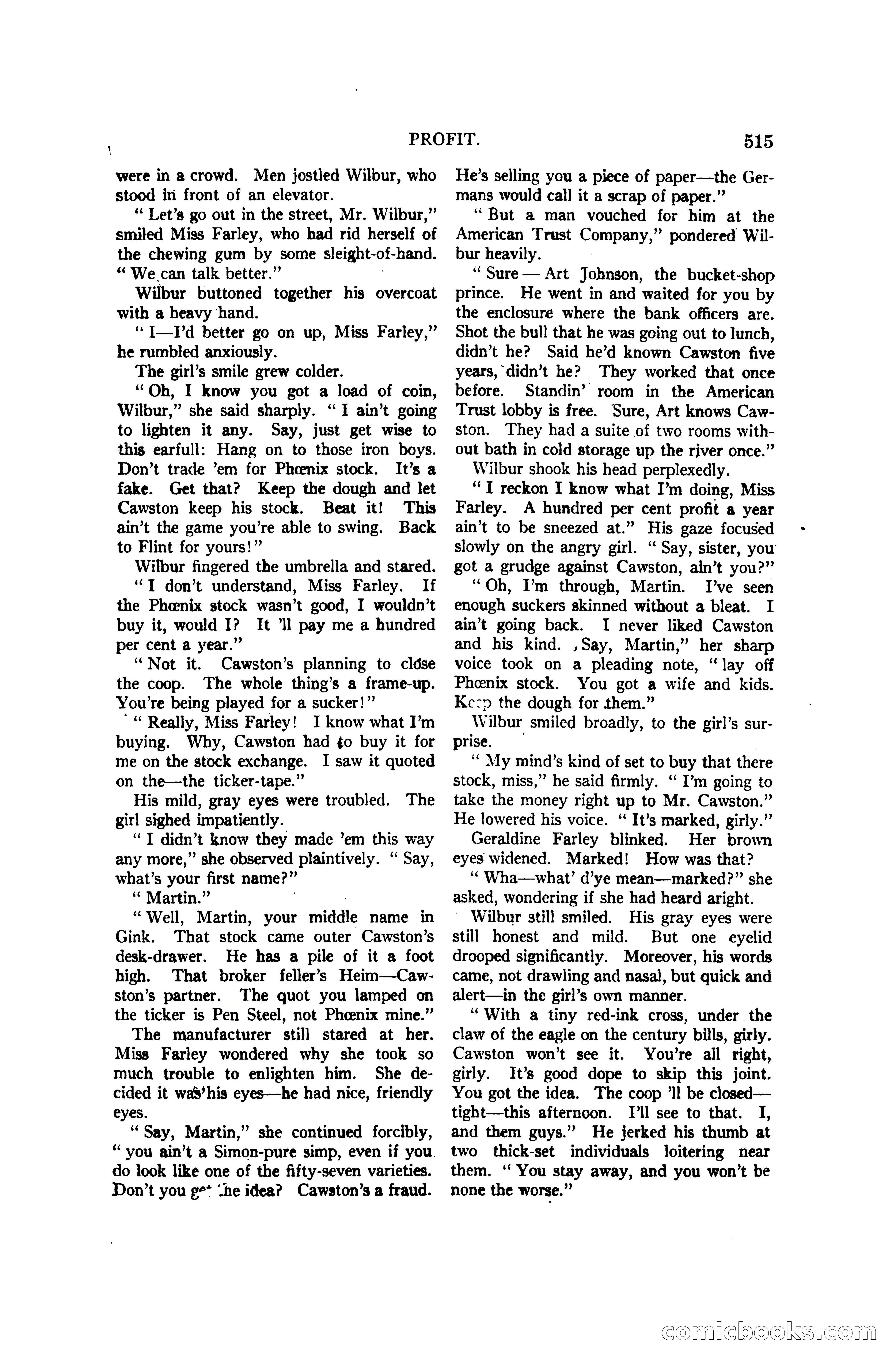 Argosy and Railroad Man's Magazine, Vol. 107 No. 3 — page 173 of 196