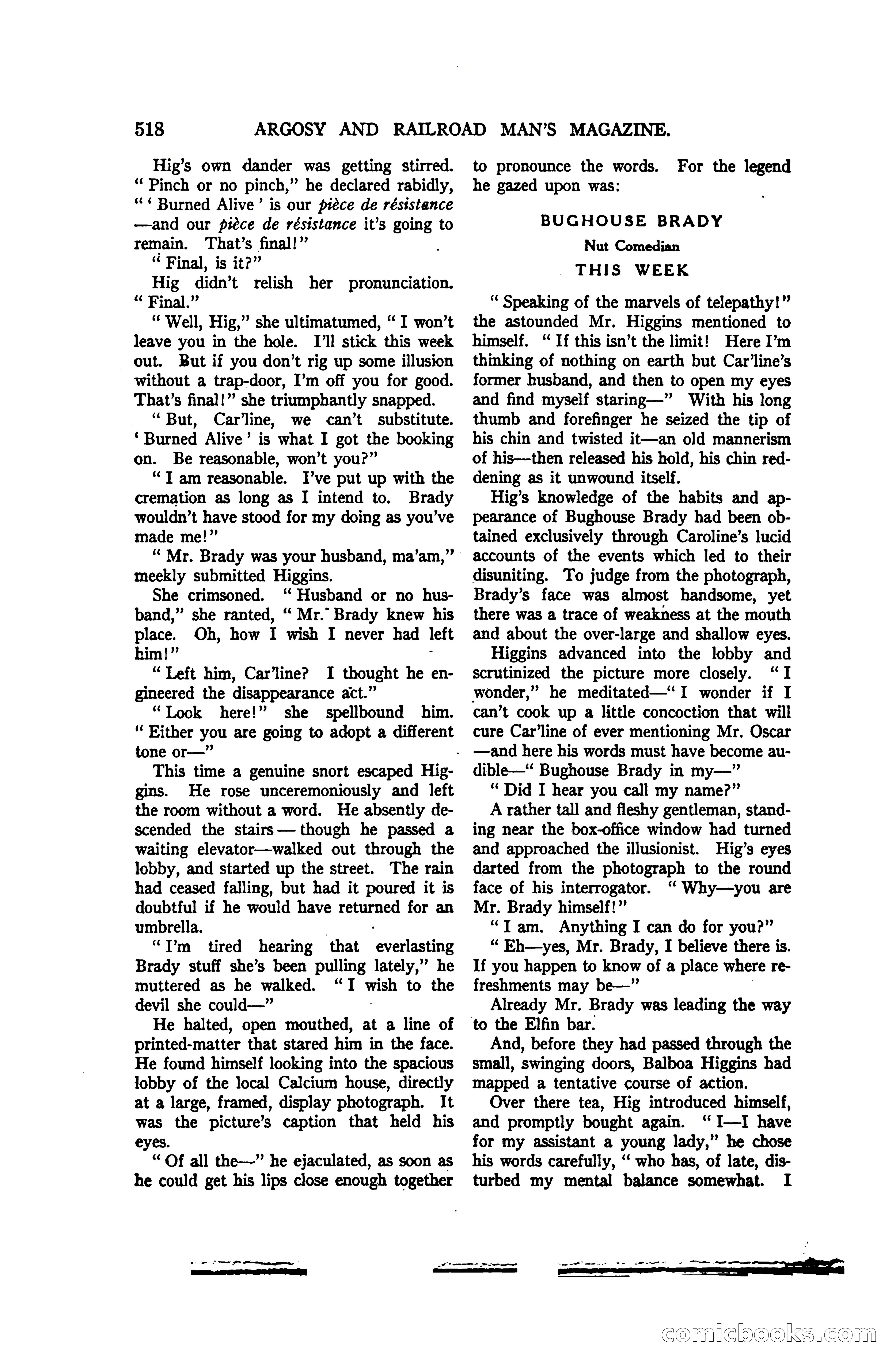 Argosy and Railroad Man's Magazine, Vol. 107 No. 3 — page 176 of 196