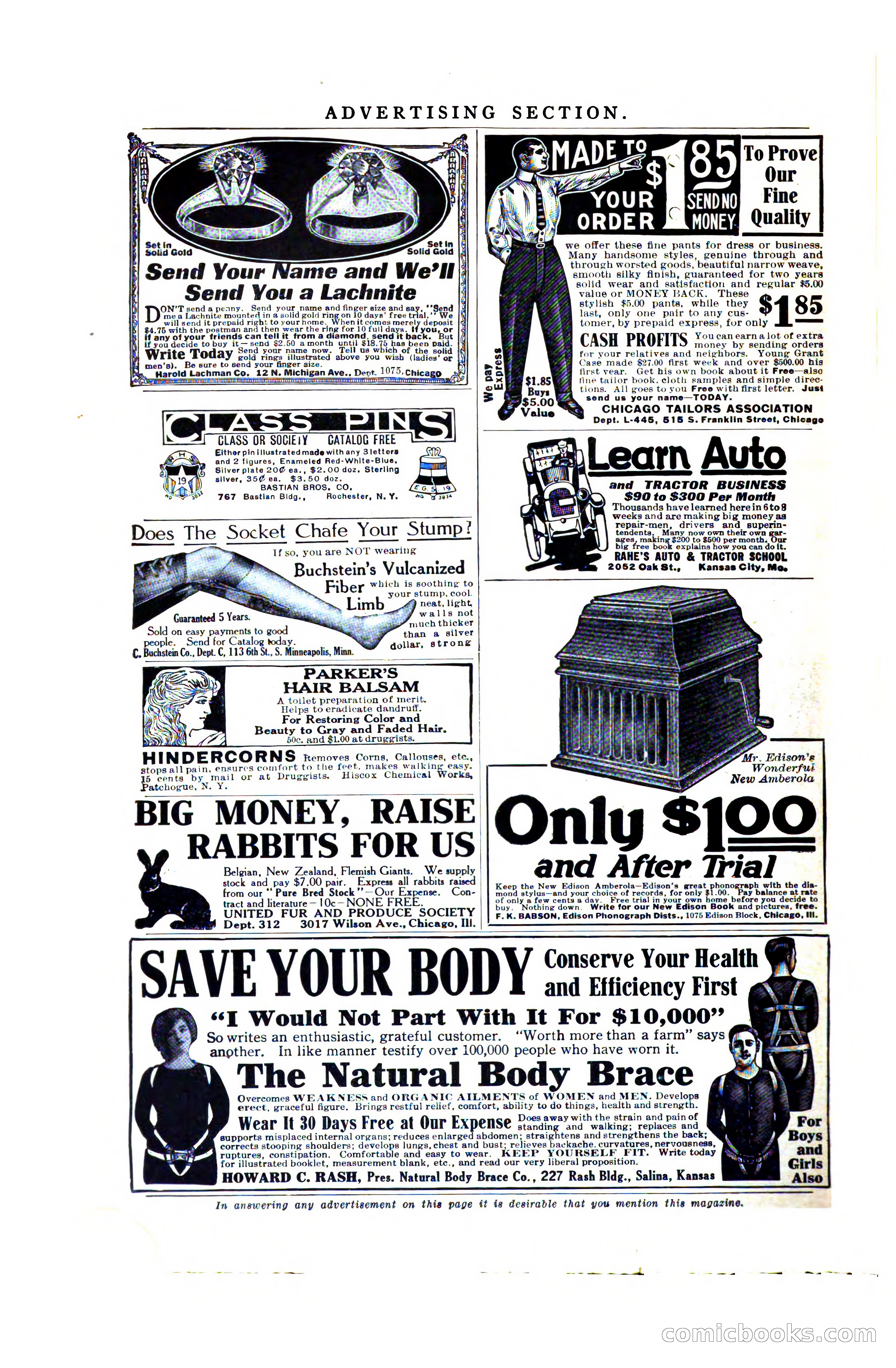 Argosy and Railroad Man's Magazine, Vol. 107 No. 3 — page 188 of 196