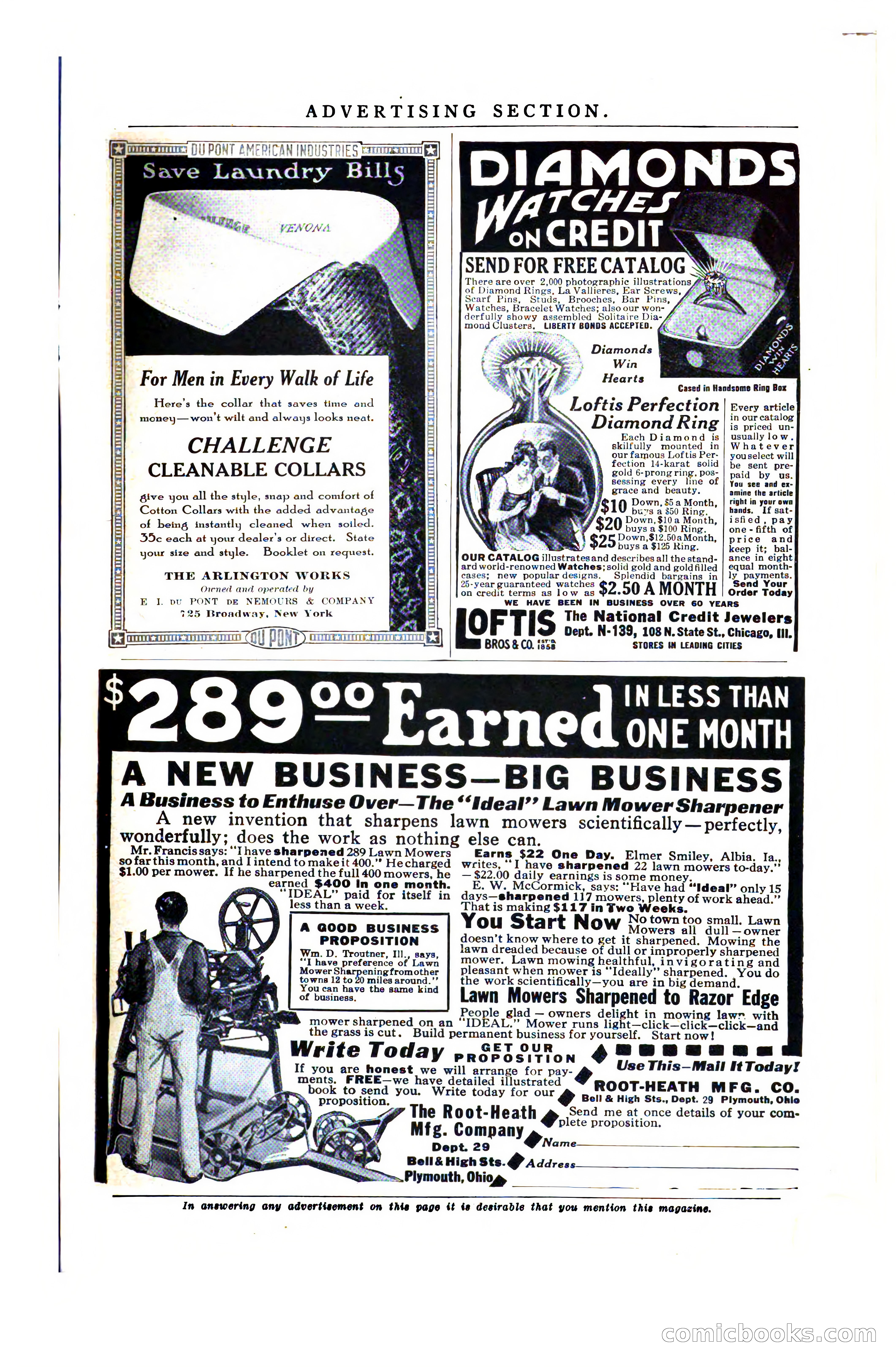 Argosy and Railroad Man's Magazine, Vol. 107 No. 3 — page 191 of 196
