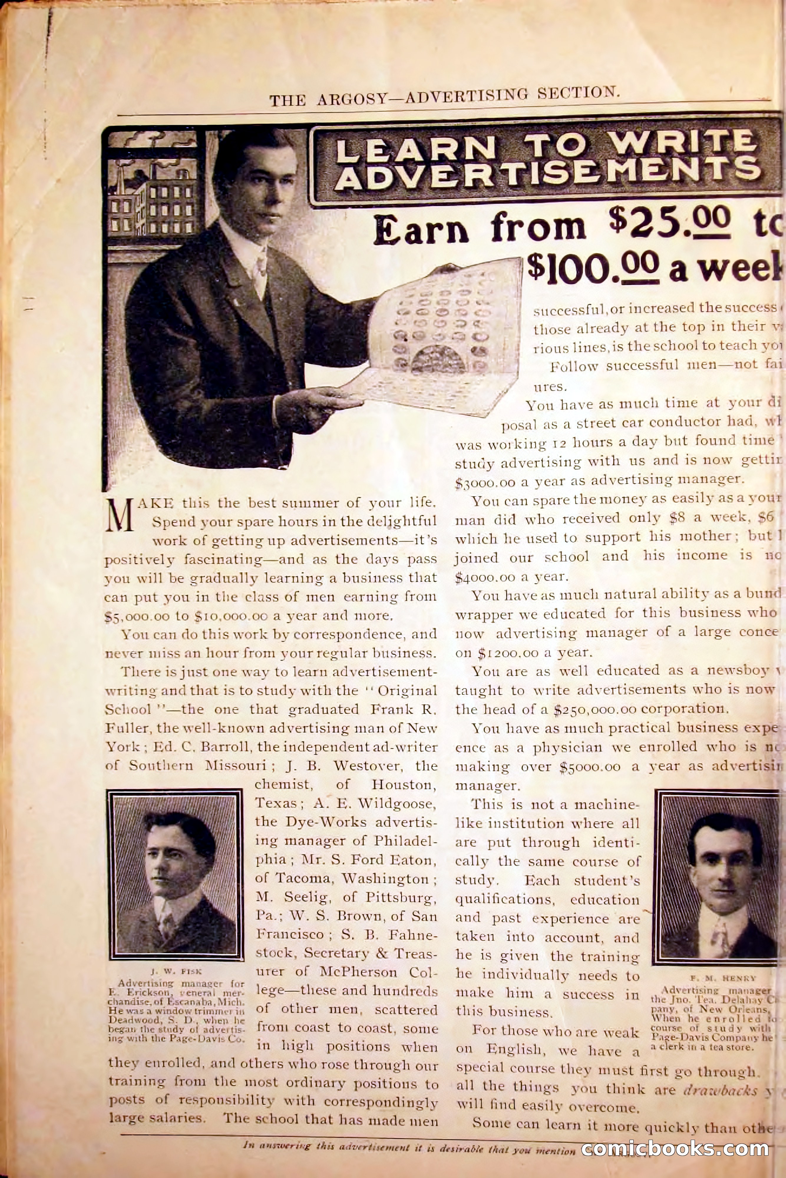 The Argosy, August 1905 — page 8 of 224