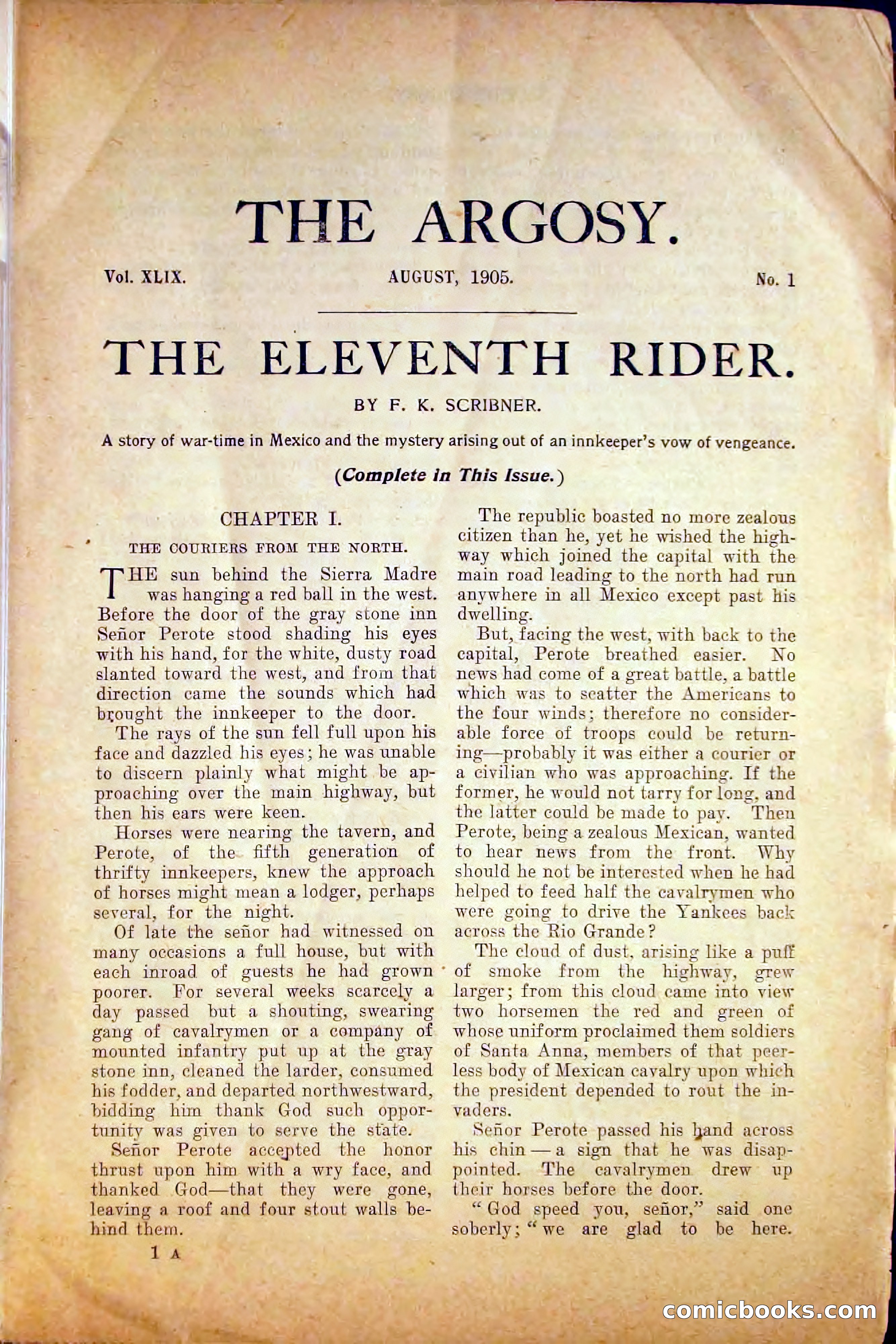 The Argosy, August 1905 — page 11 of 224