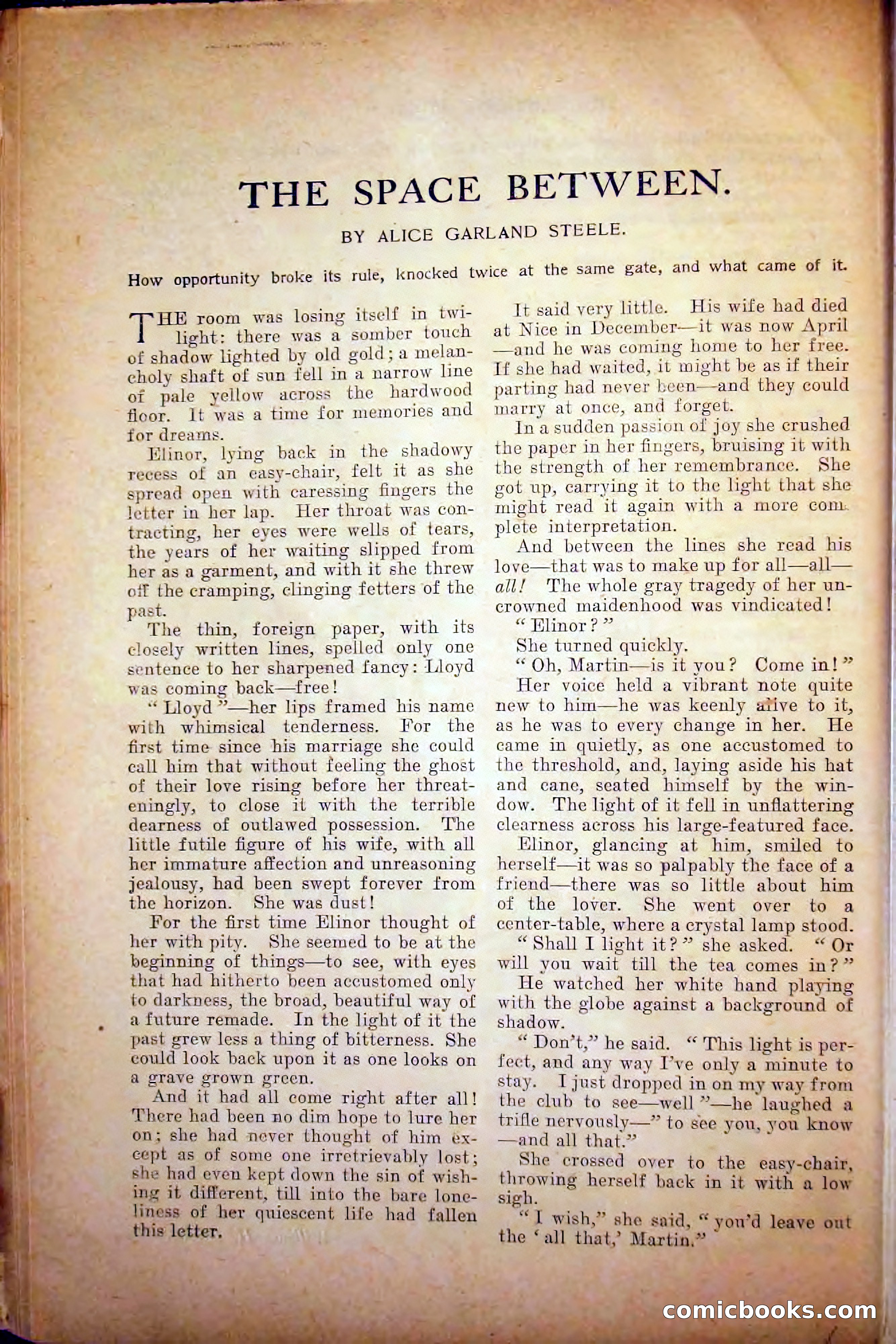 The Argosy, August 1905 — page 72 of 224