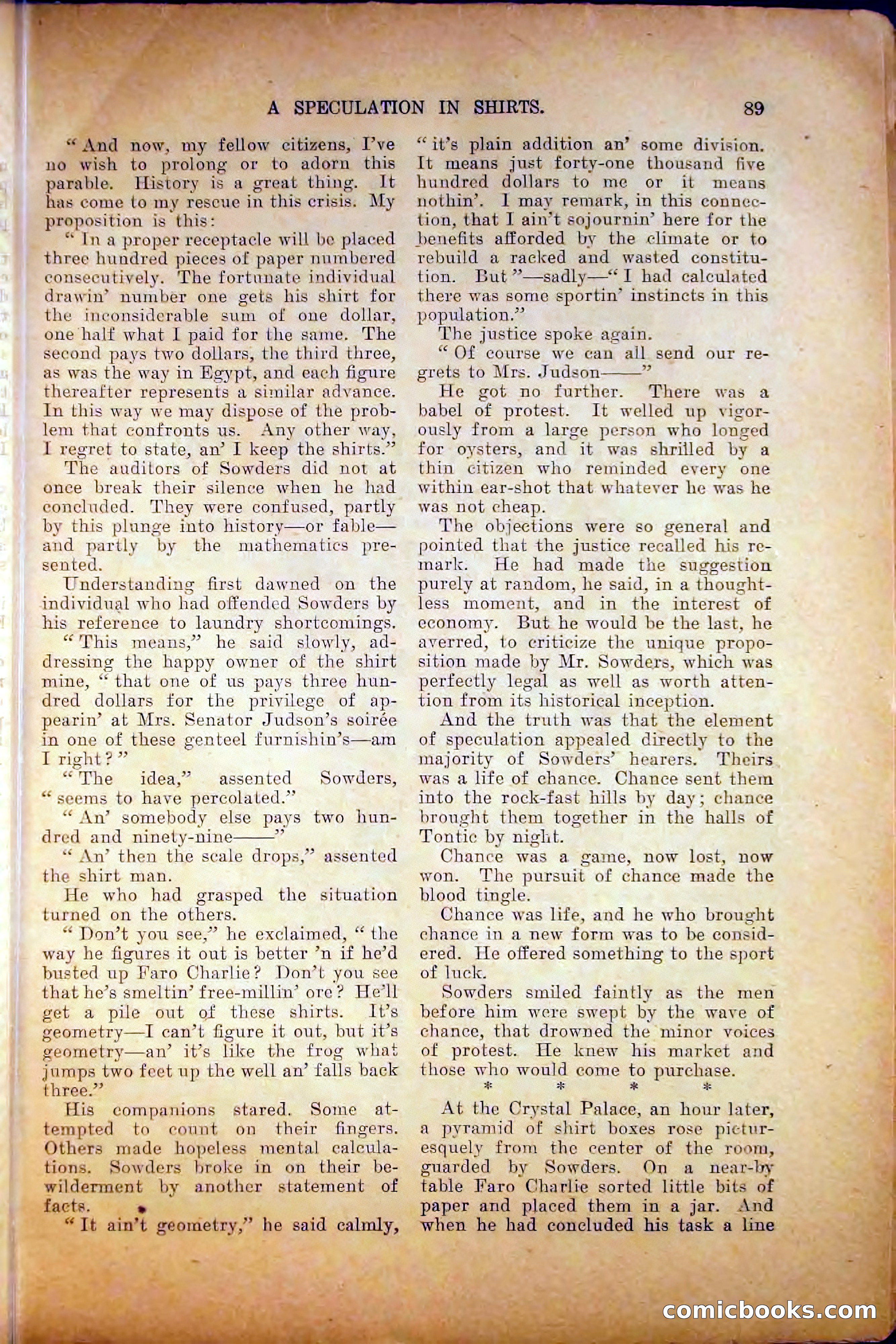 The Argosy, August 1905 — page 99 of 224