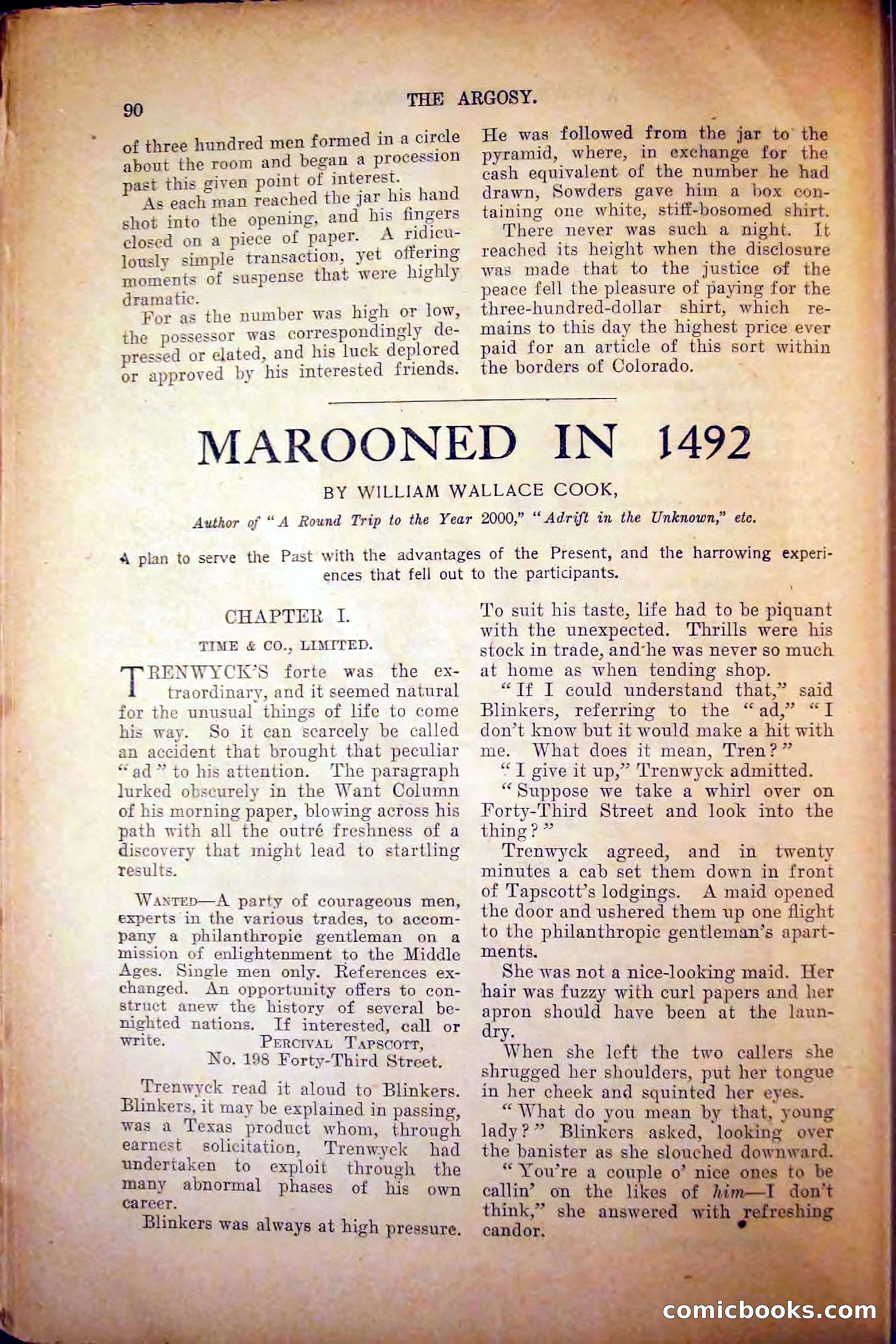 The Argosy, August 1905 — page 100 of 224