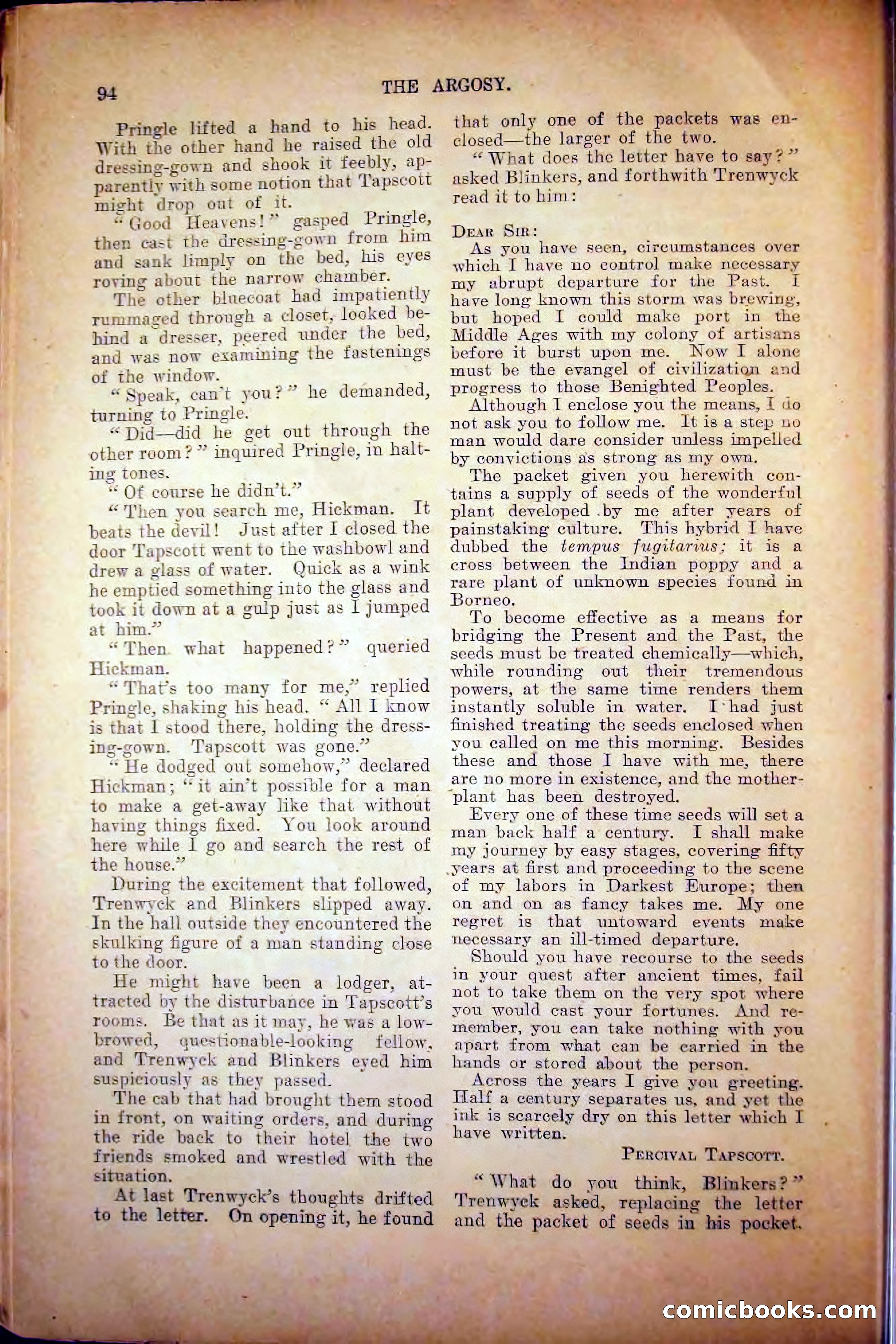 The Argosy, August 1905 — page 104 of 224