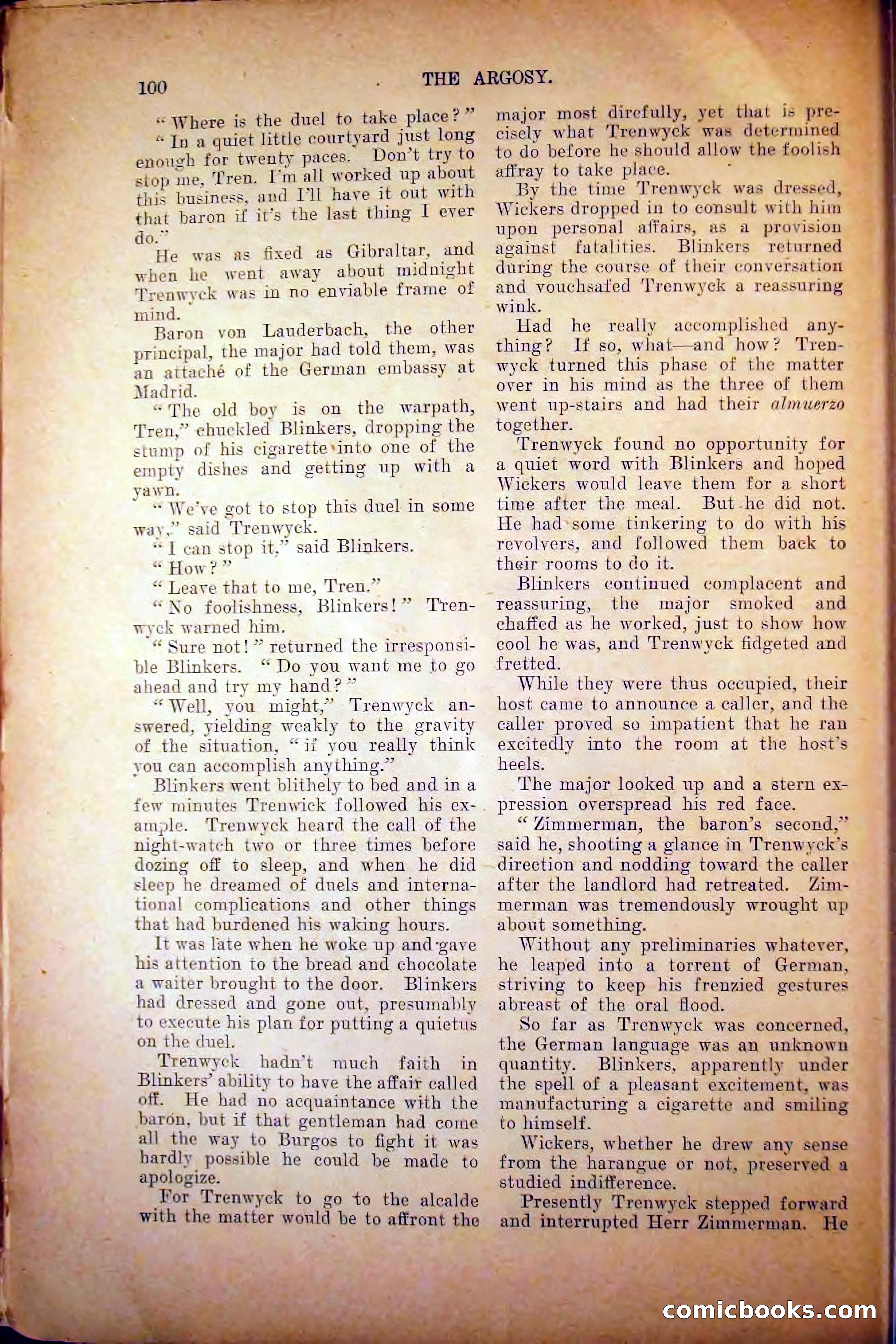 The Argosy, August 1905 — page 110 of 224