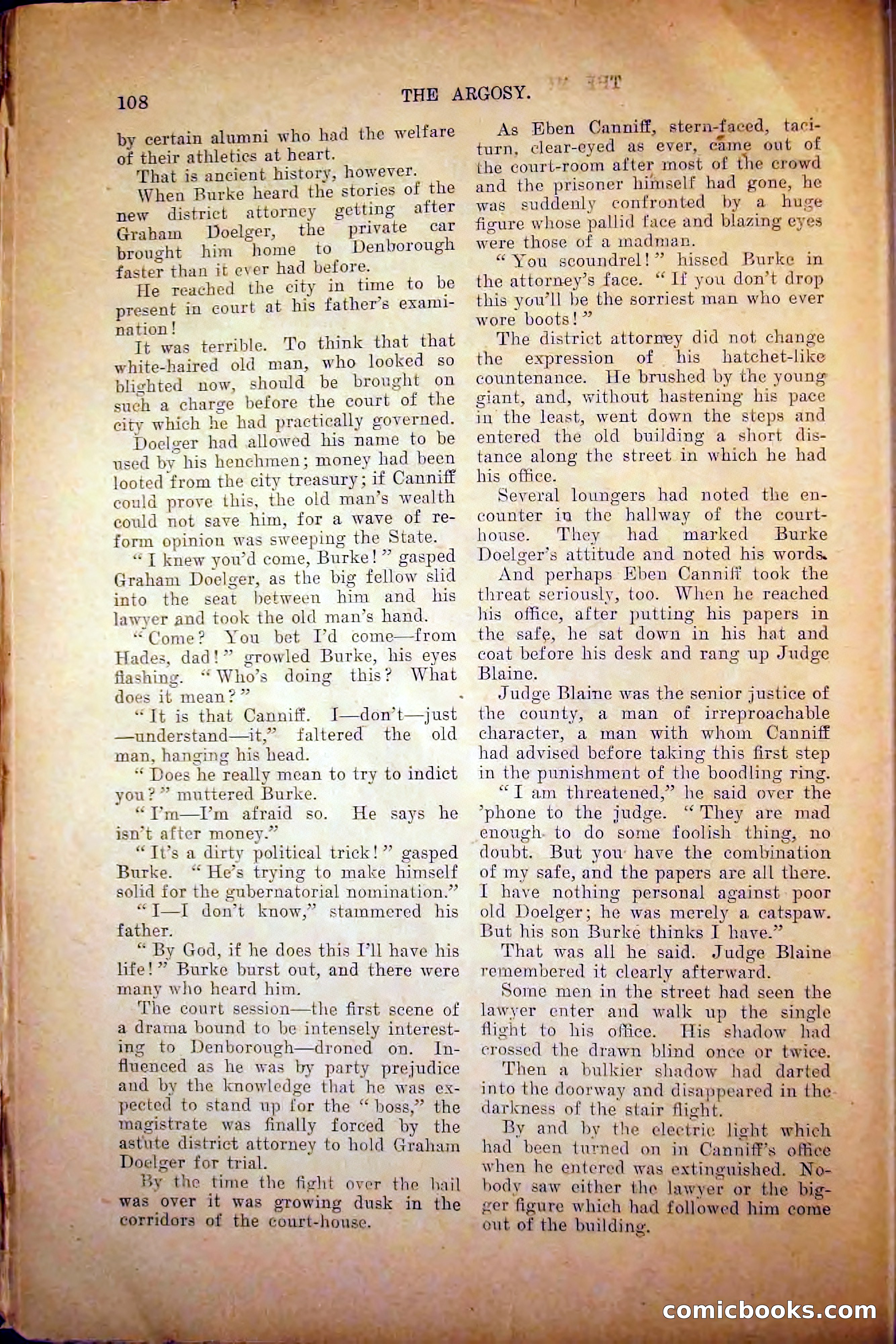 The Argosy, August 1905 — page 118 of 224
