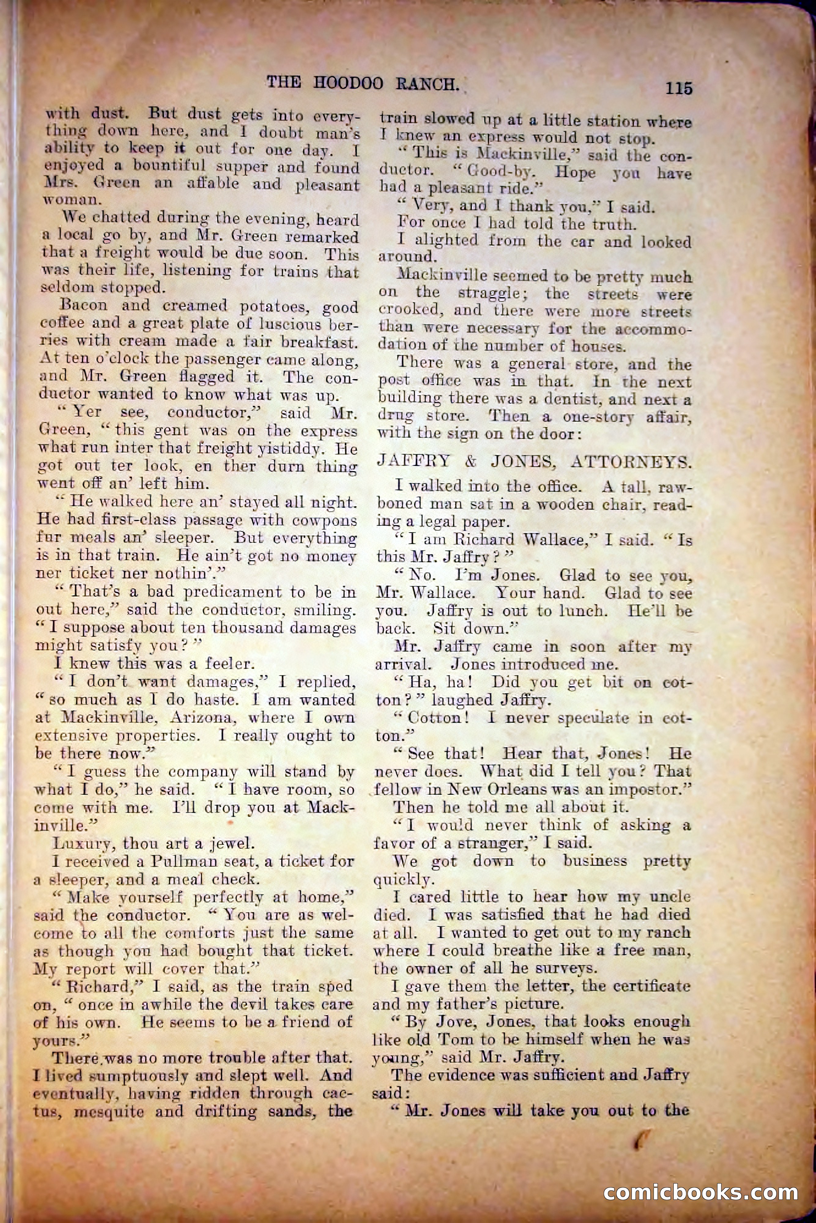 The Argosy, August 1905 — page 125 of 224
