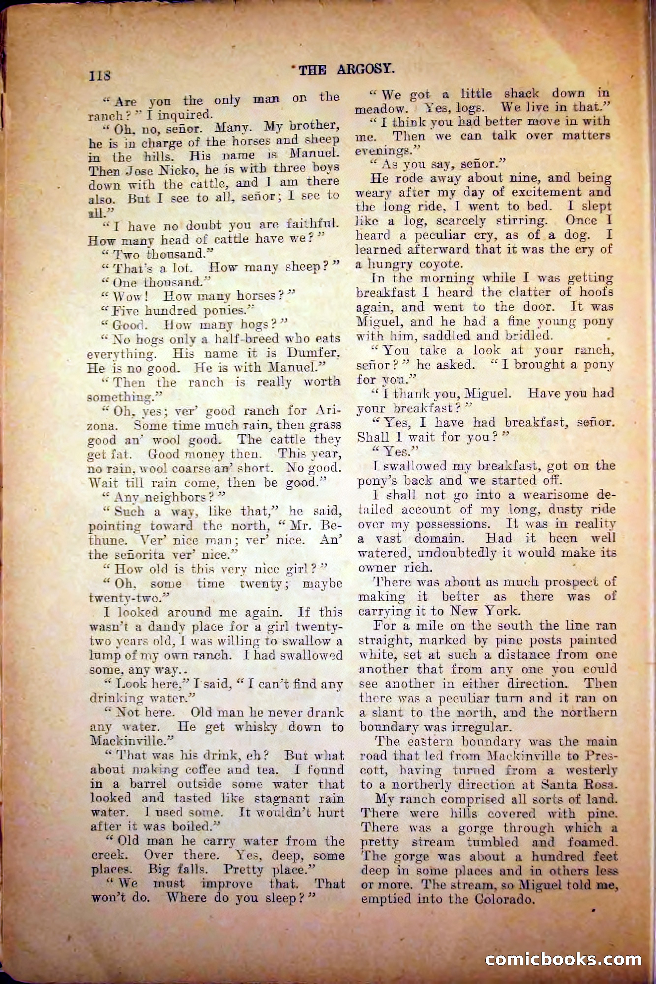 The Argosy, August 1905 — page 128 of 224