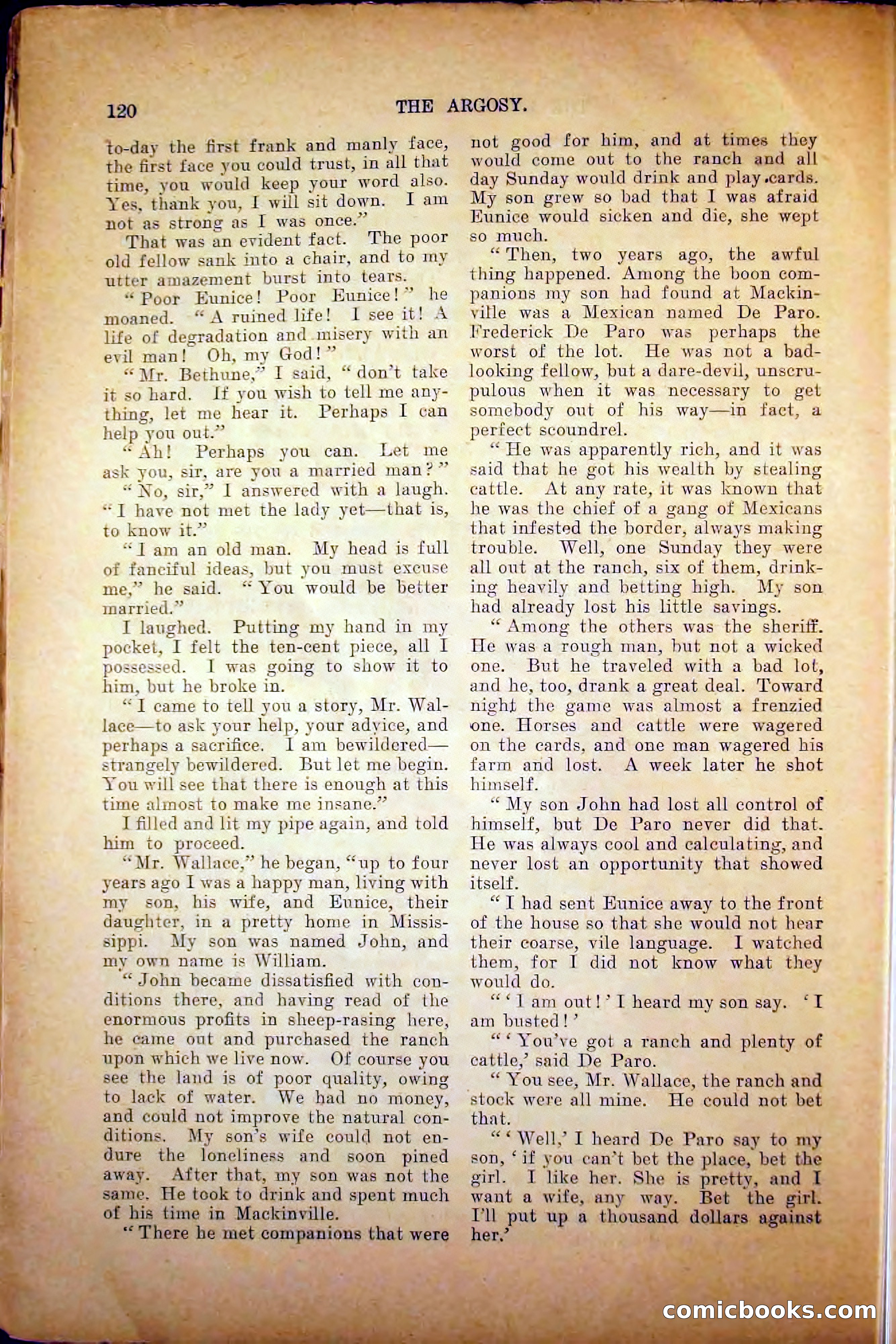 The Argosy, August 1905 — page 130 of 224