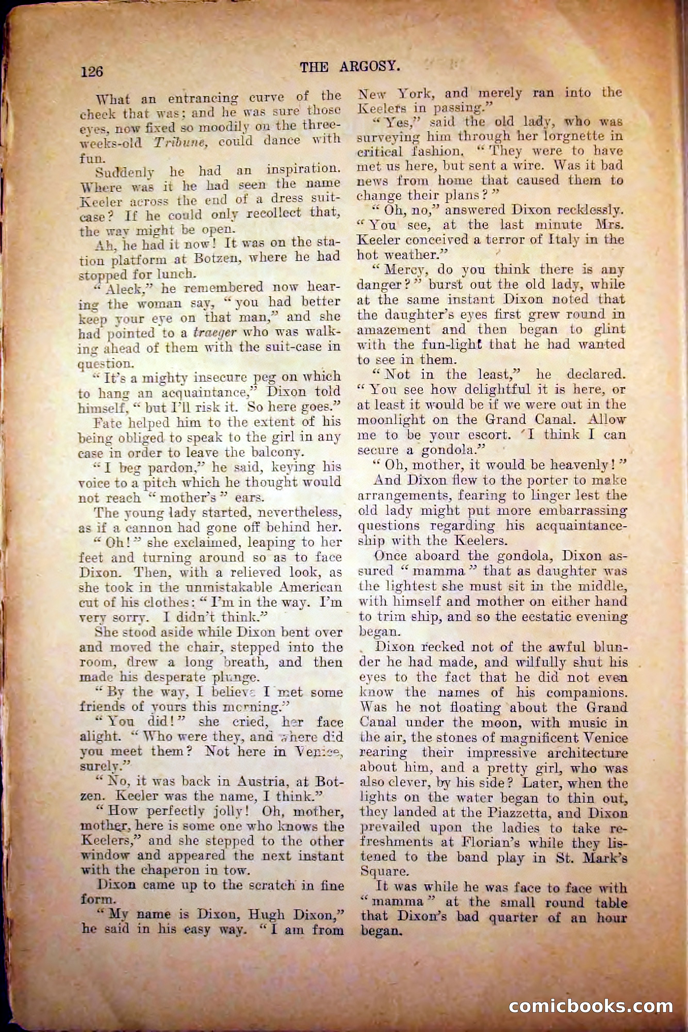 The Argosy, August 1905 — page 136 of 224