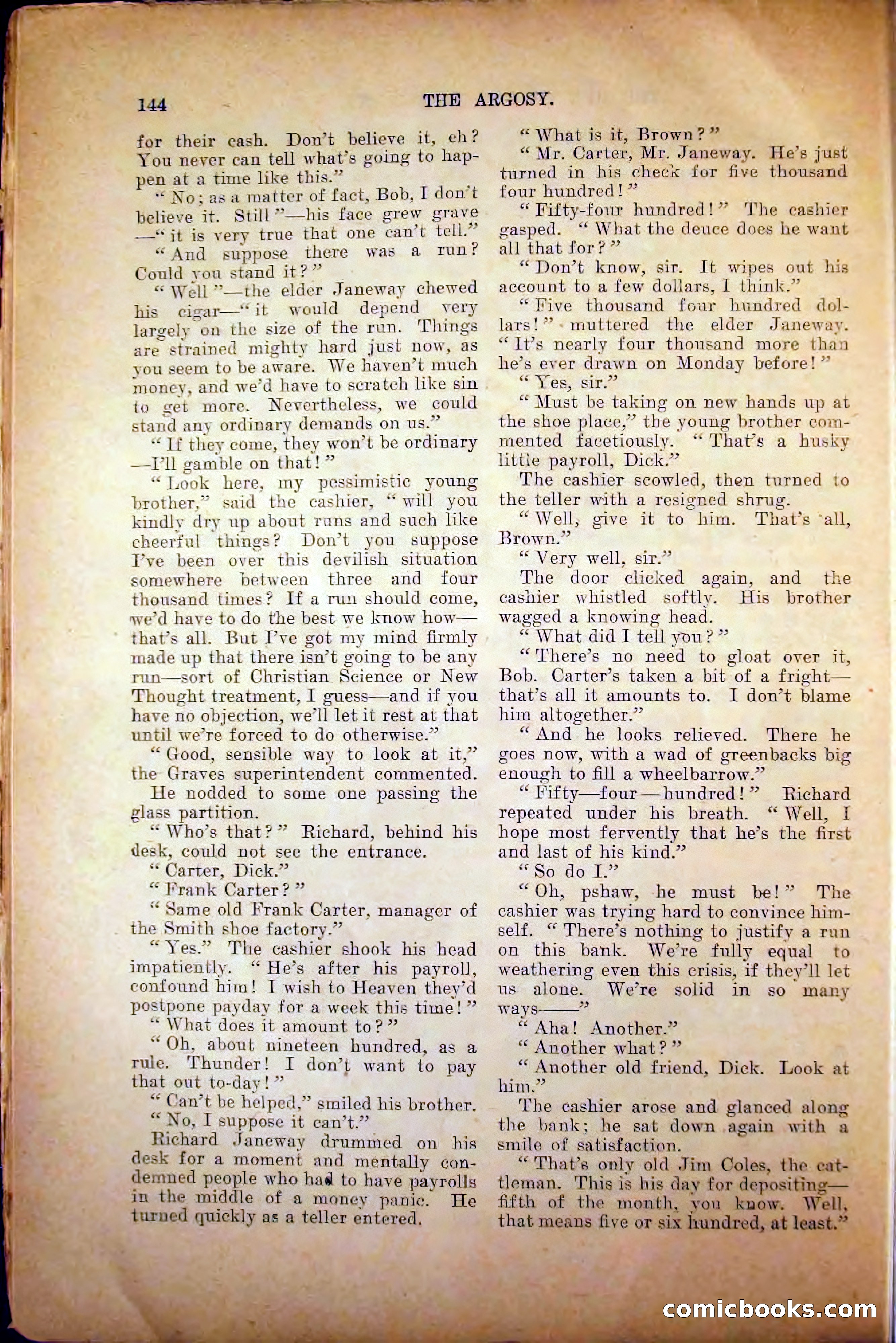 The Argosy, August 1905 — page 154 of 224