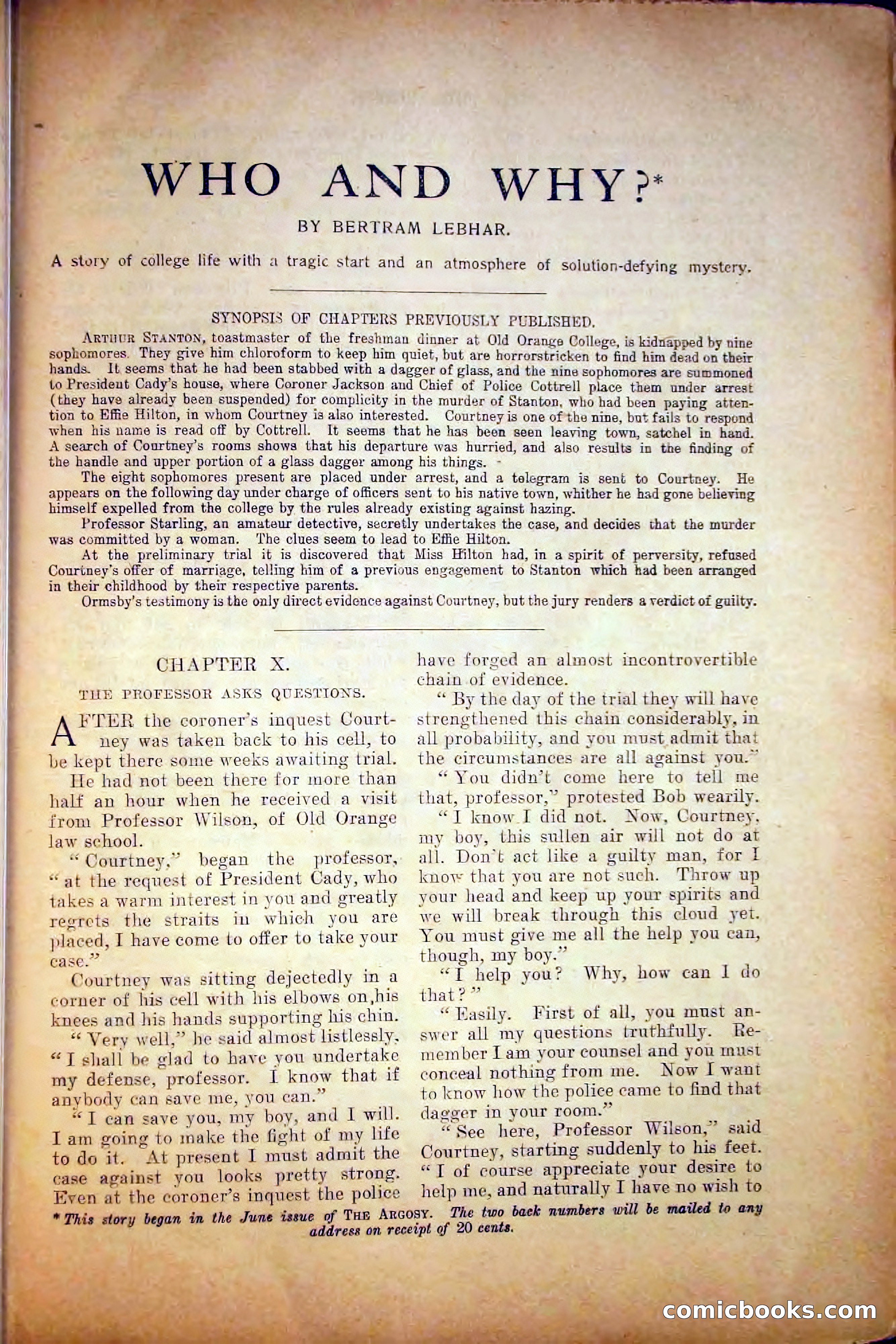 The Argosy, August 1905 — page 161 of 224