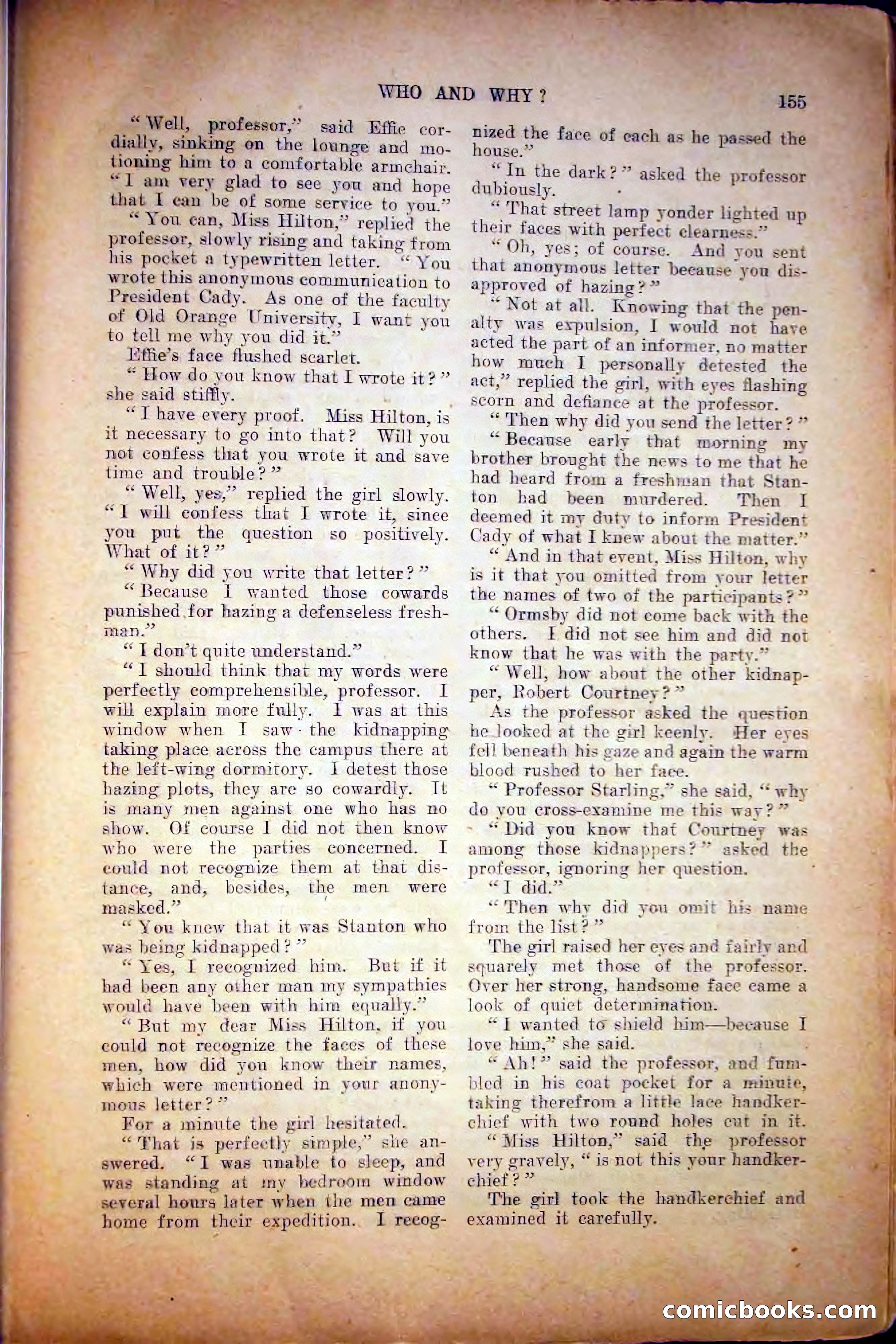 The Argosy, August 1905 — page 165 of 224