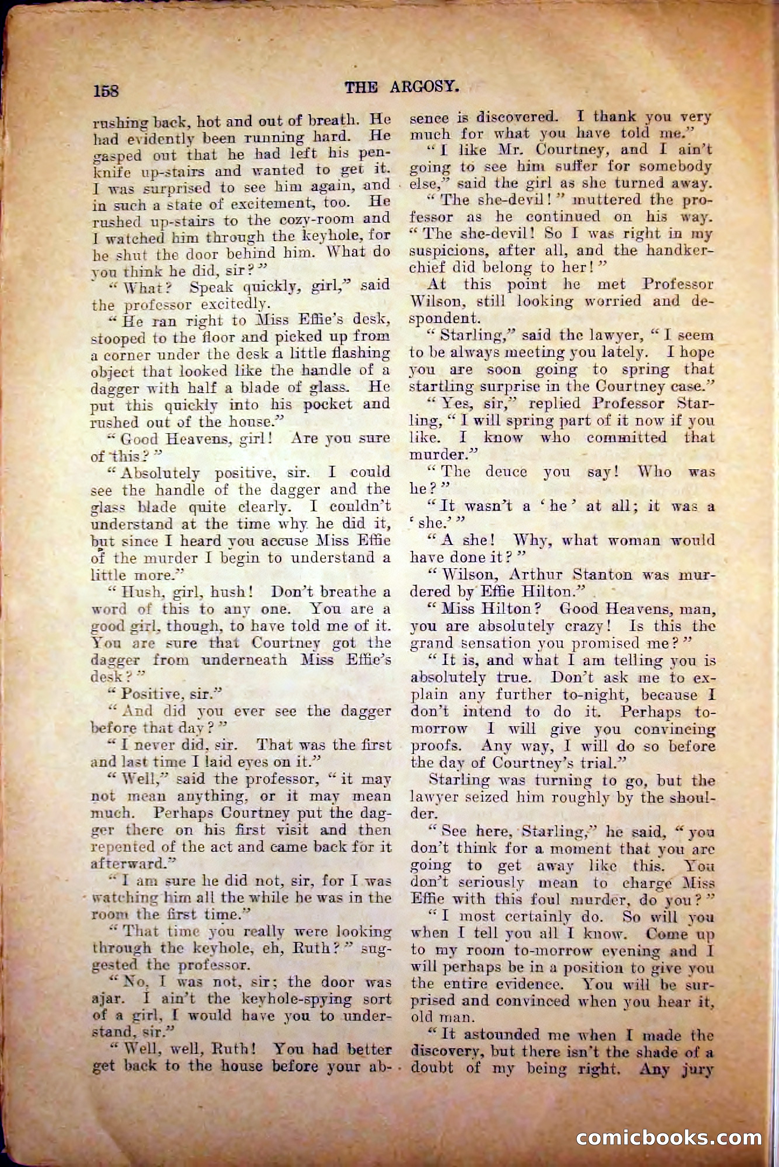 The Argosy, August 1905 — page 168 of 224