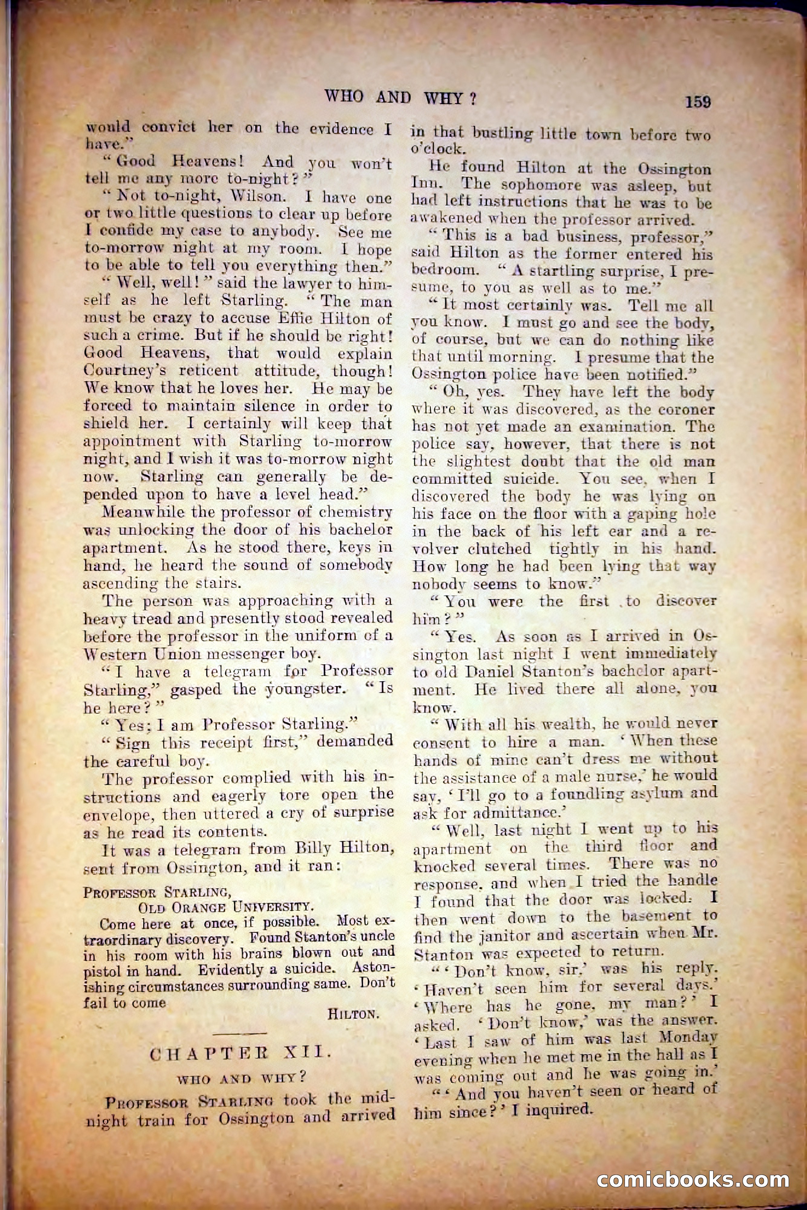 The Argosy, August 1905 — page 169 of 224