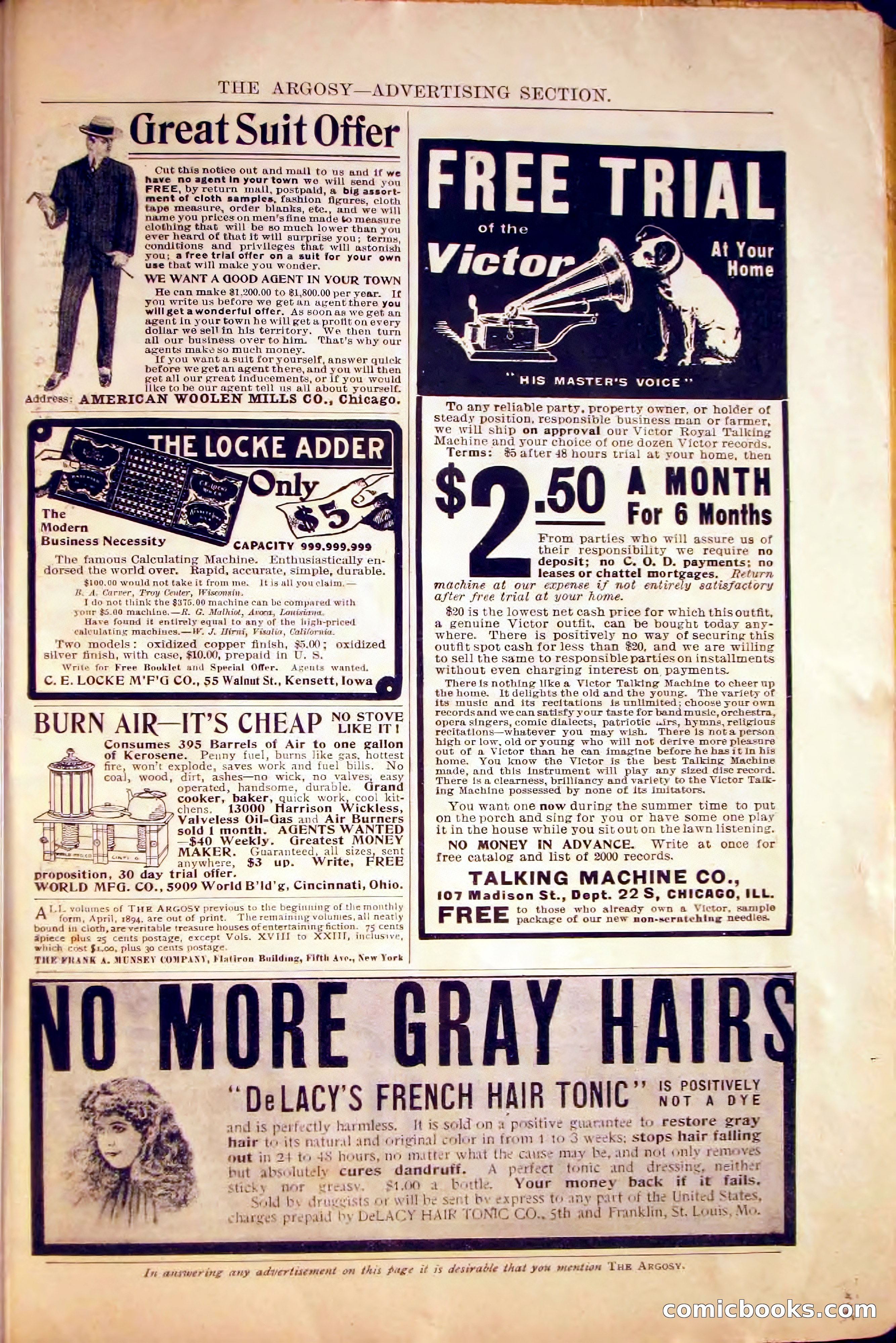 The Argosy, August 1905 — page 219 of 224