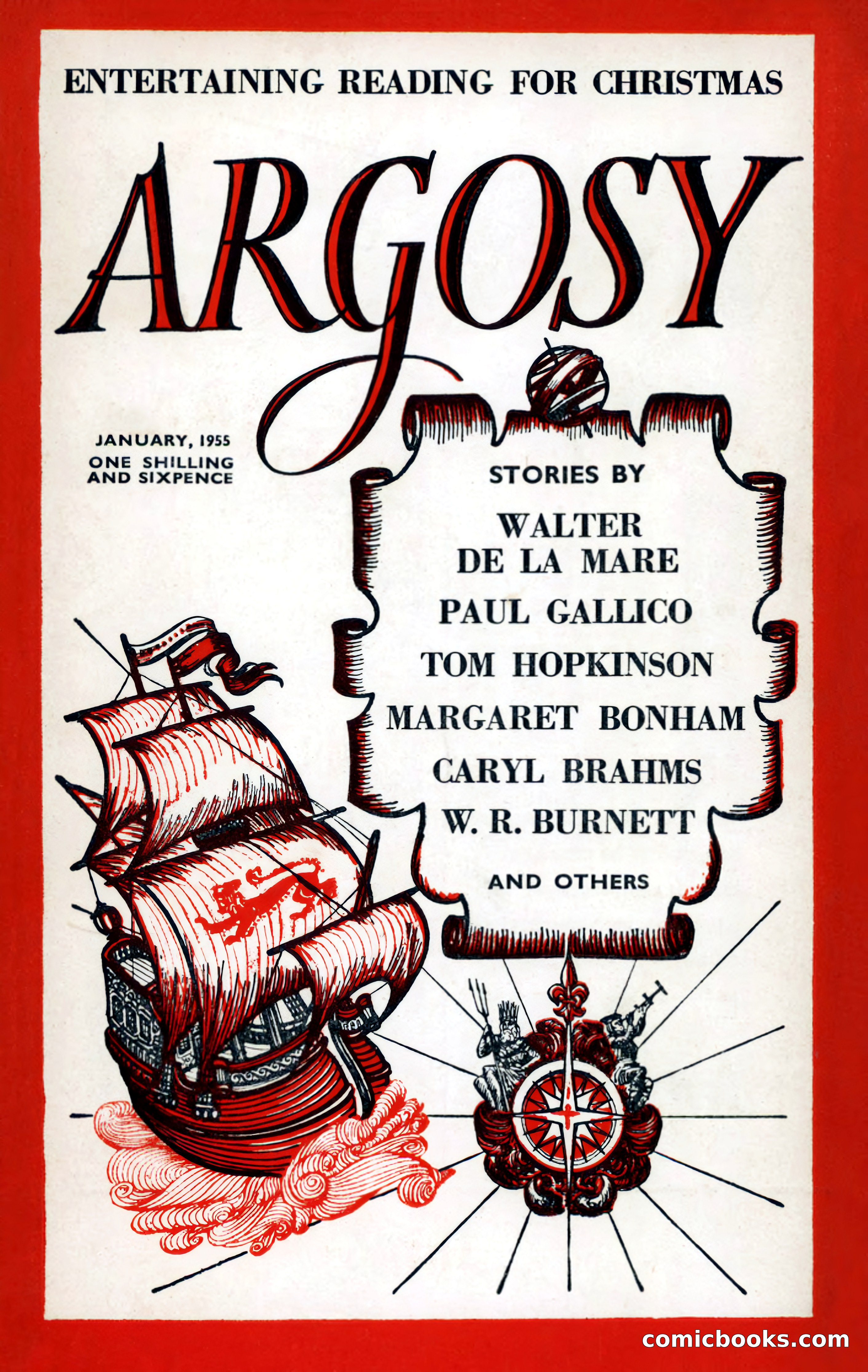 Argosy (UK), January 1955 — page 1 of 148