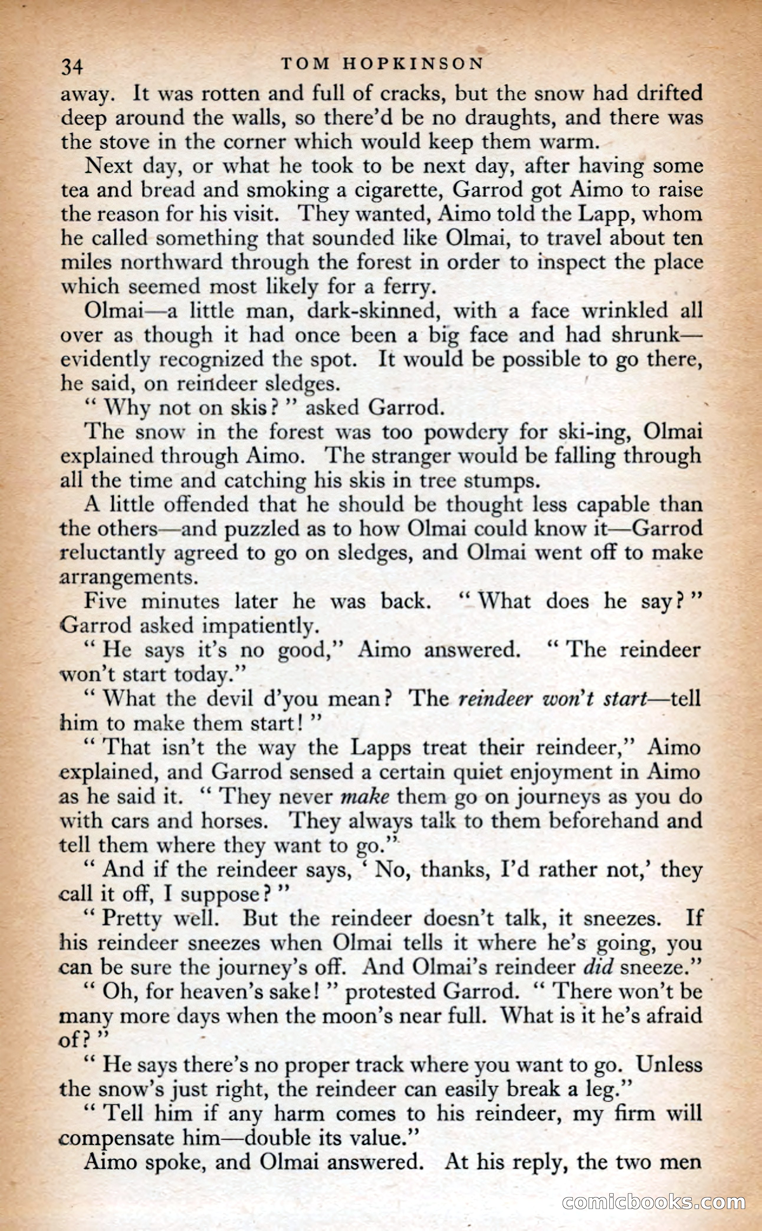 Argosy (UK), January 1955 — page 36 of 148