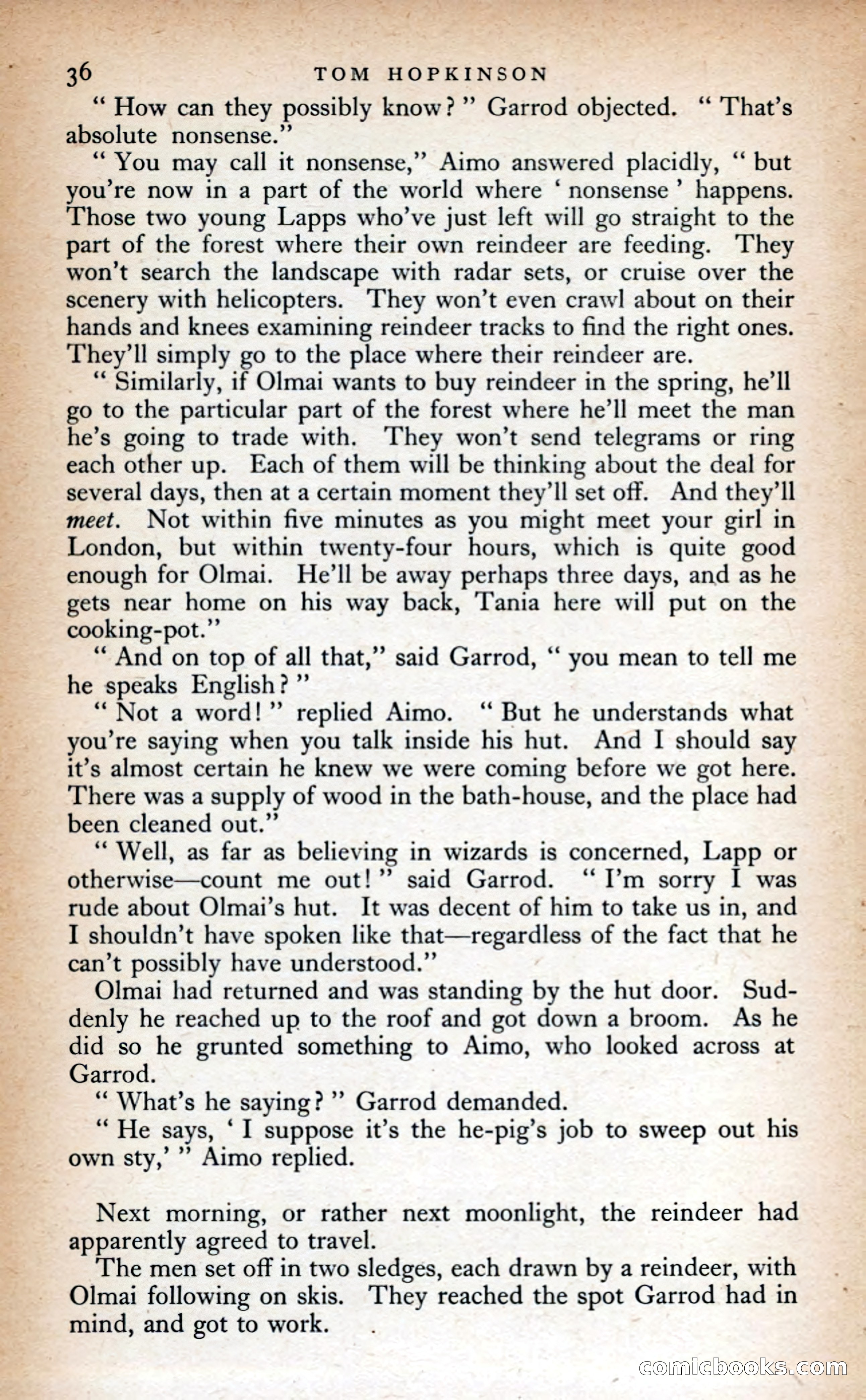Argosy (UK), January 1955 — page 38 of 148