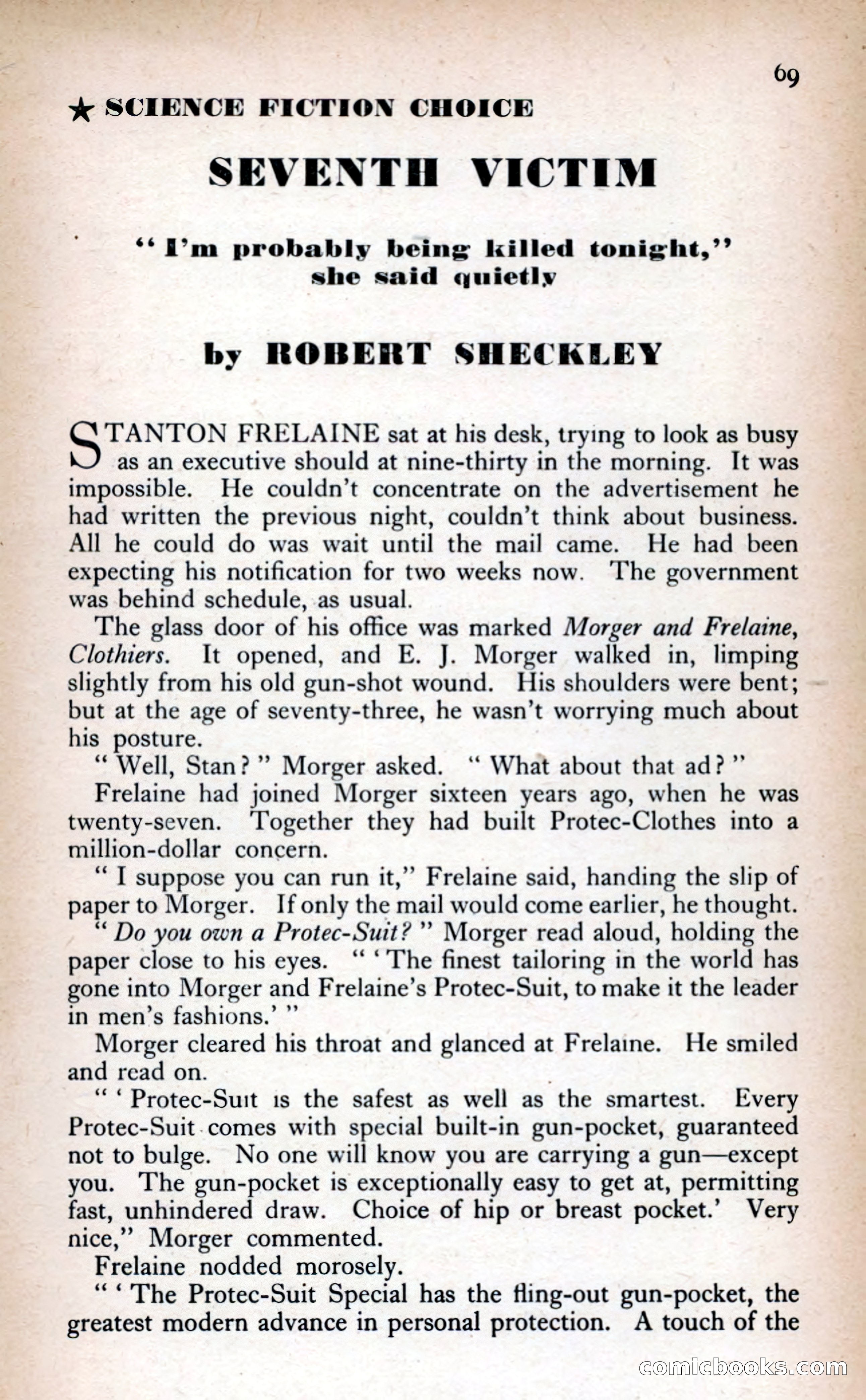 Argosy (UK), January 1955 — page 71 of 148