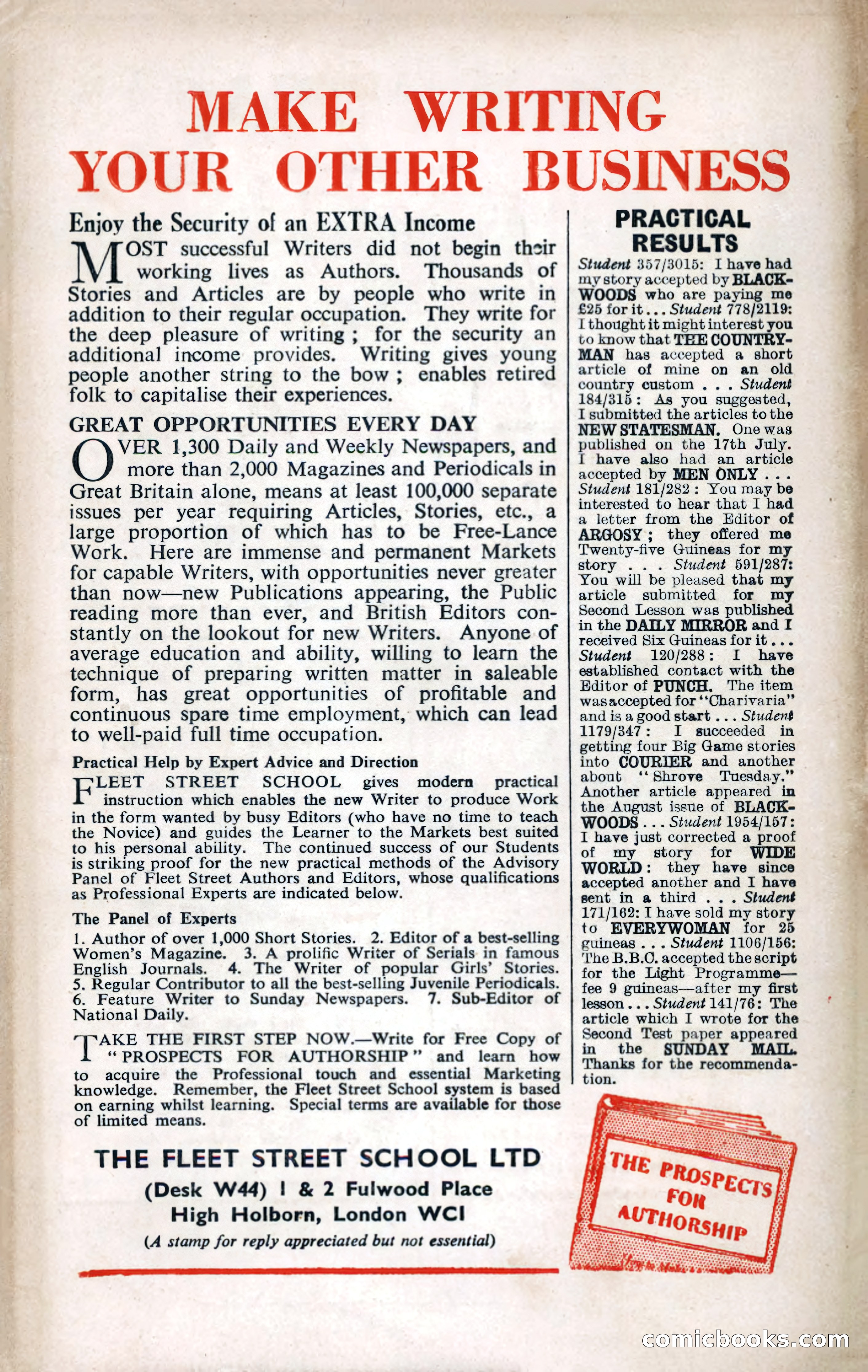 Argosy (UK), January 1955 — page 148 of 148