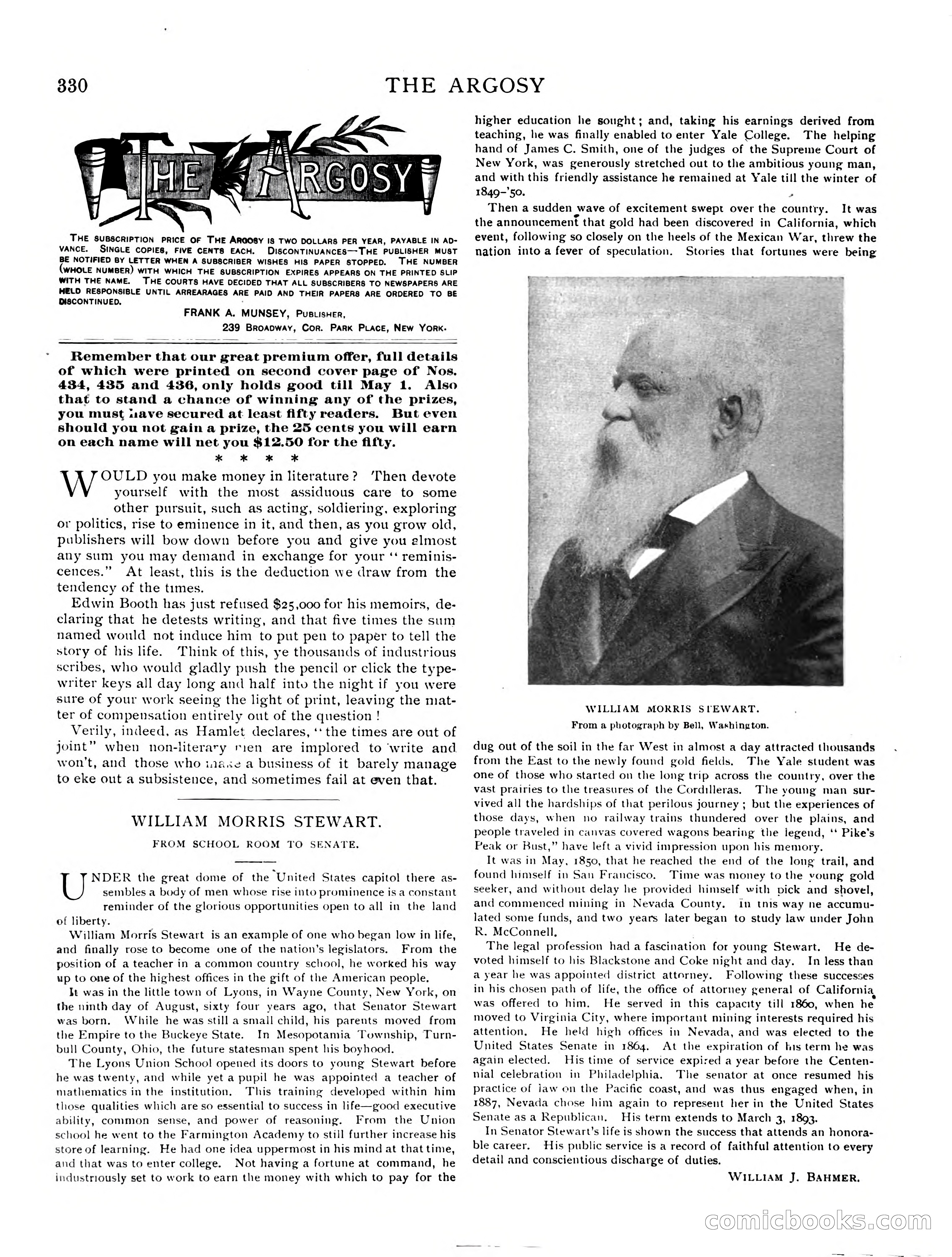 The Argosy, Vol. XI, No. 21 — page 10 of 20