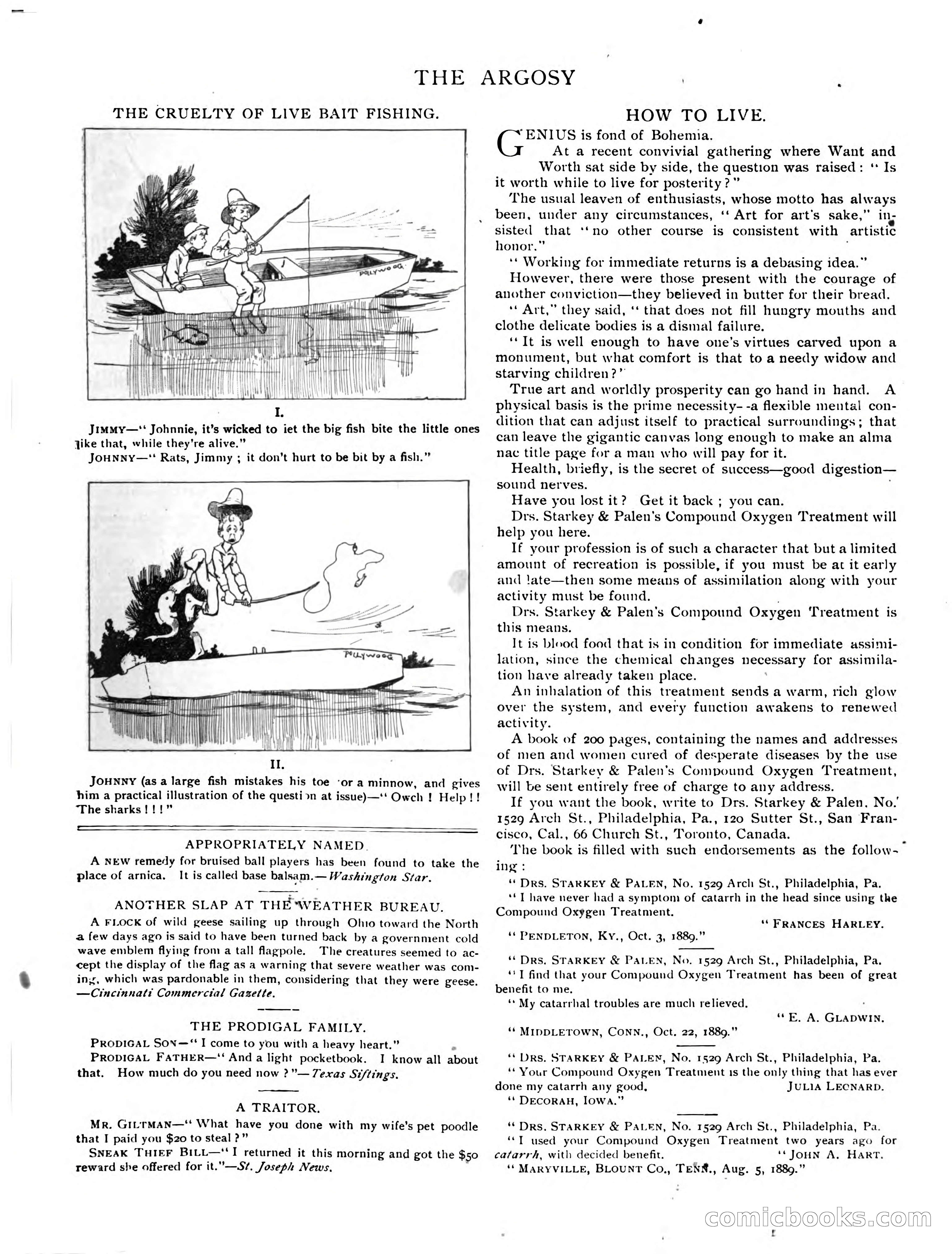 The Argosy, Vol. XI, No. 21 — page 19 of 20