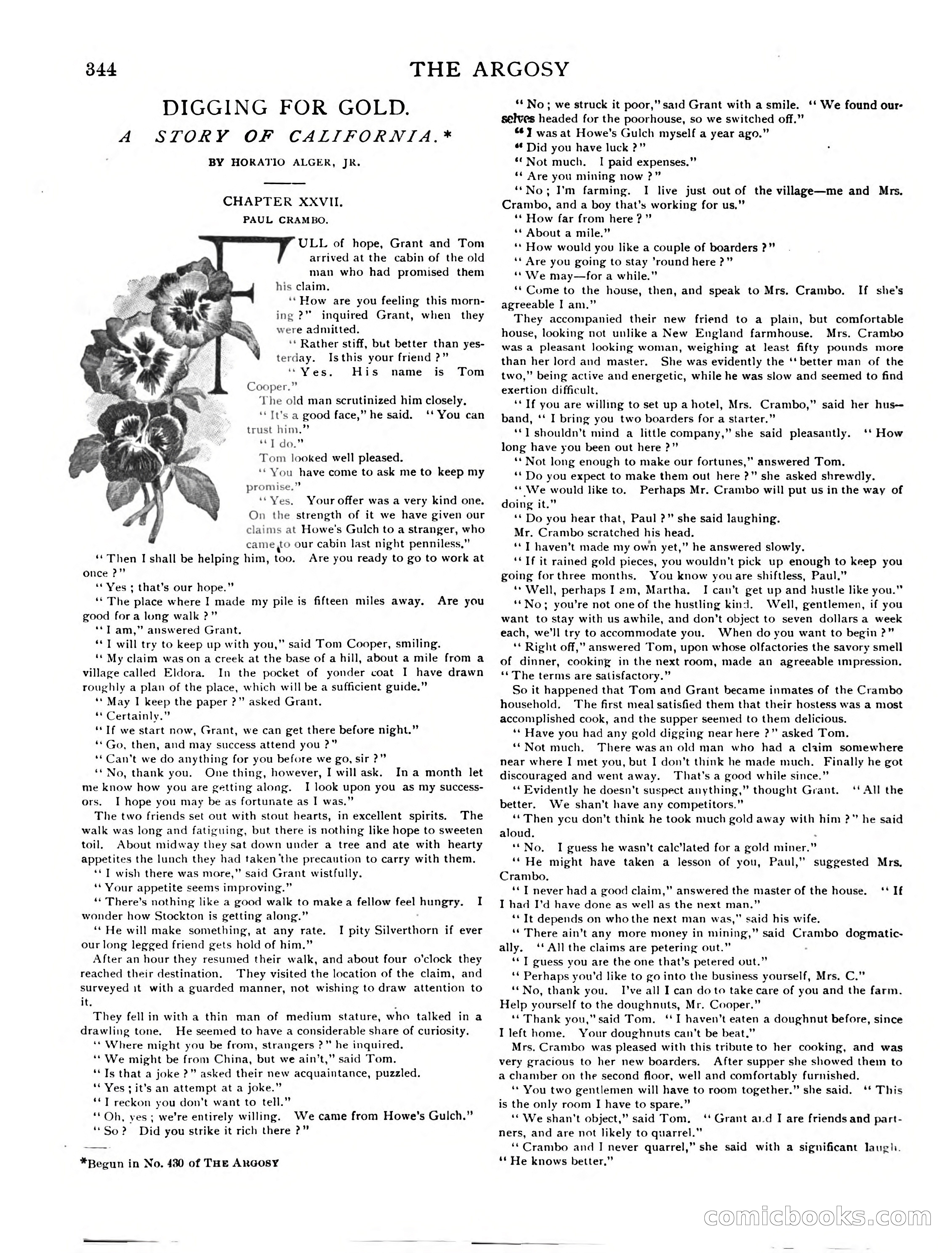 The Argosy, Vol. XI, No. 22 — page 6 of 20