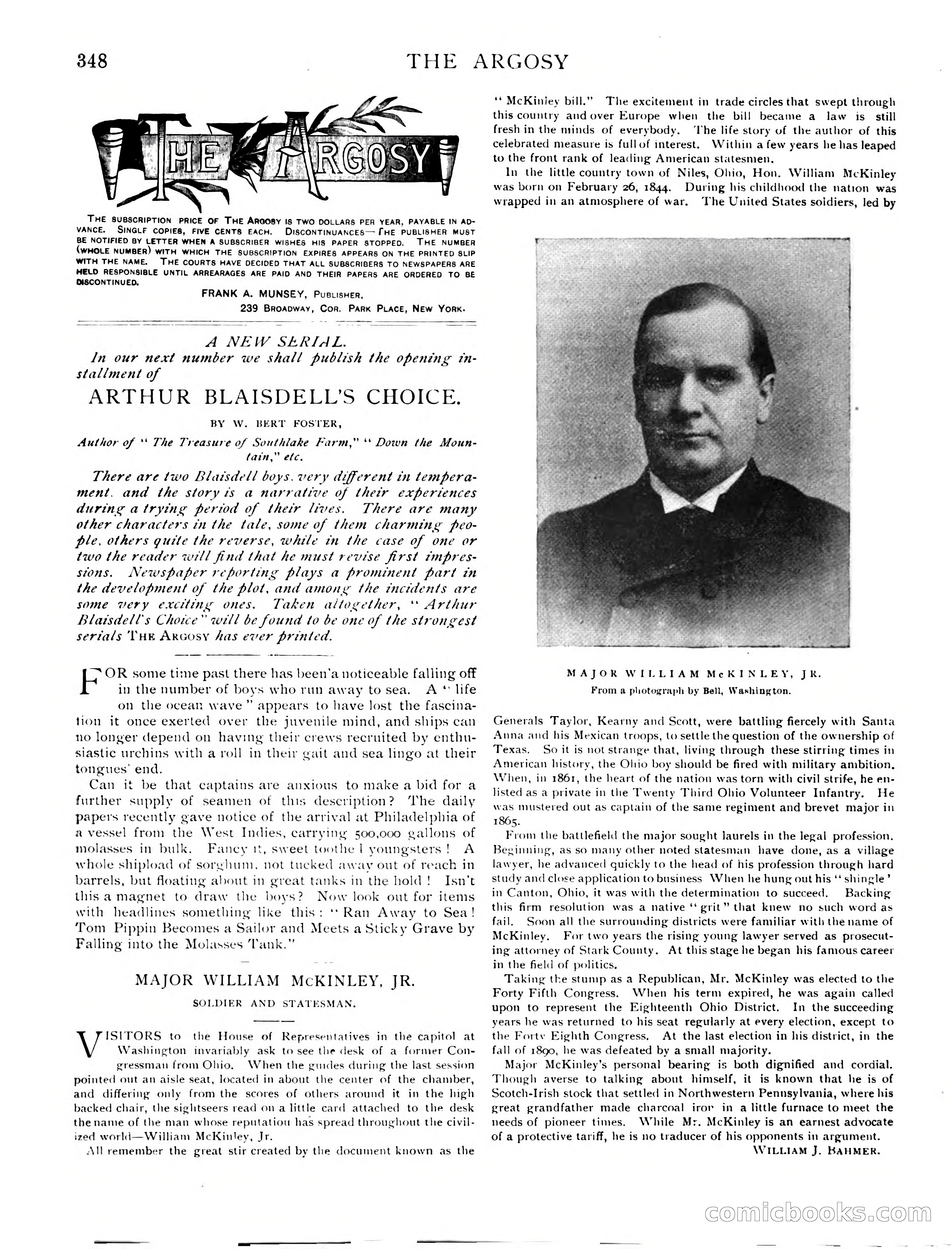 The Argosy, Vol. XI, No. 22 — page 10 of 20
