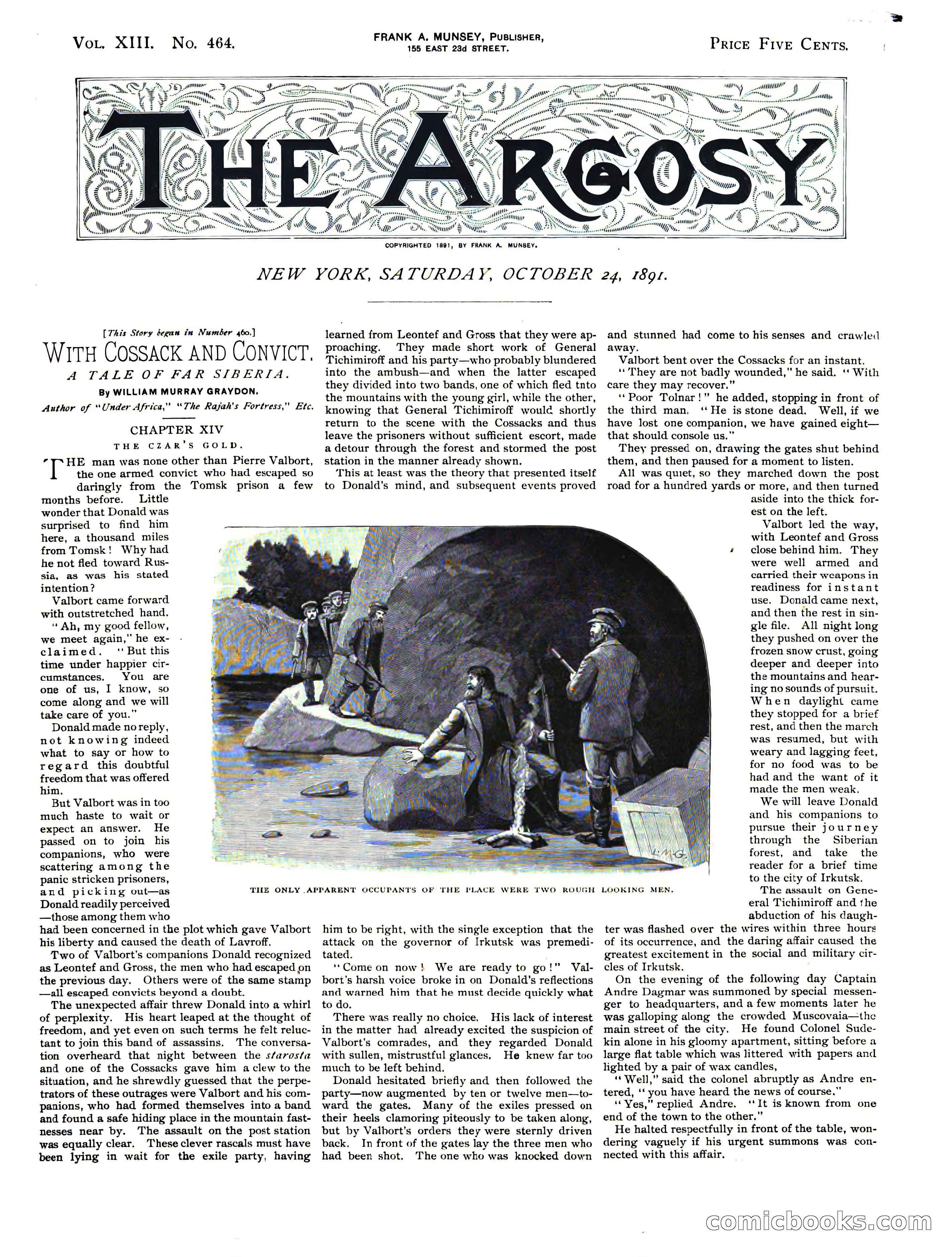 The Argosy, Vol. XIII No. 464 — page 1 of 16