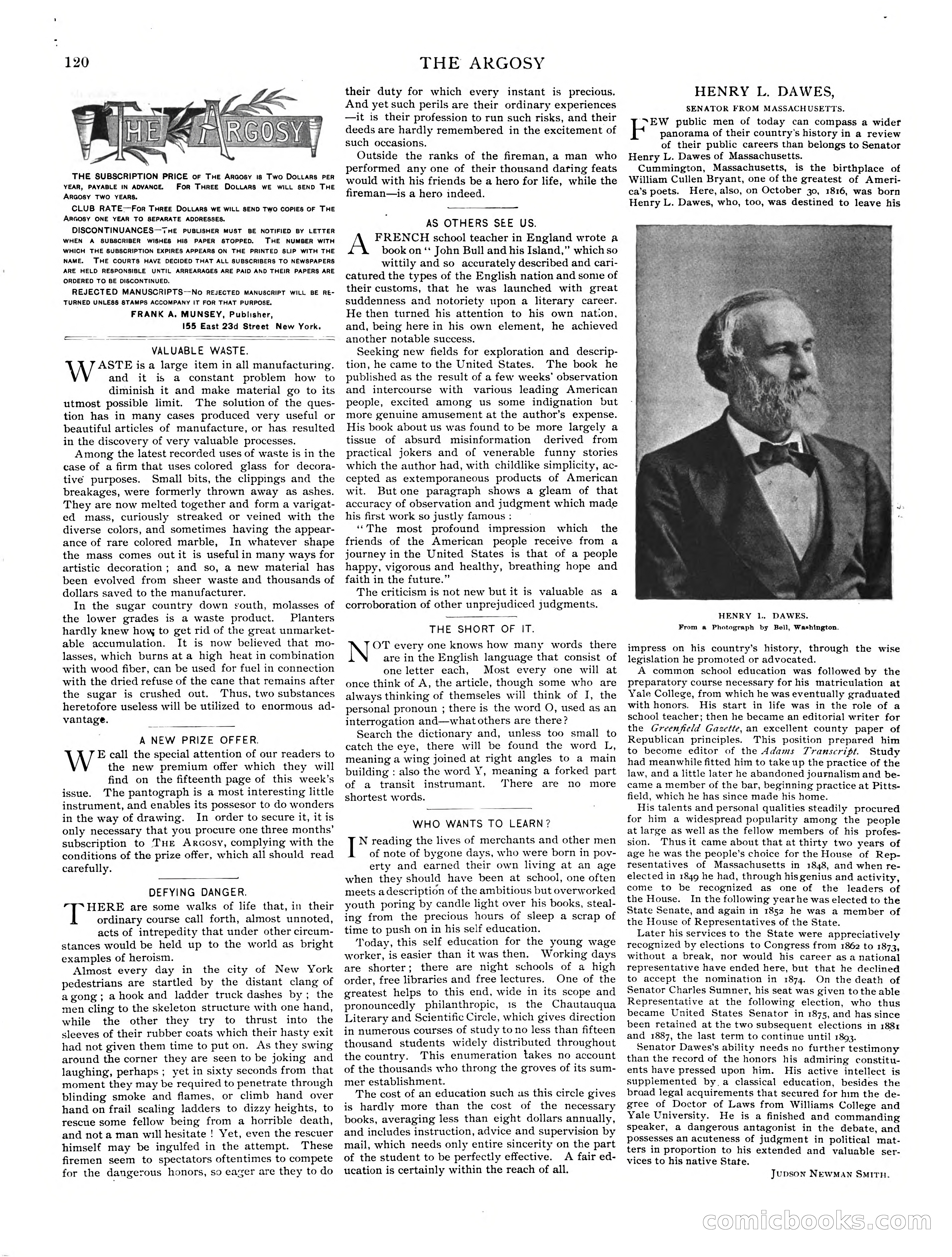 The Argosy, Vol. XIII No. 464 — page 8 of 16