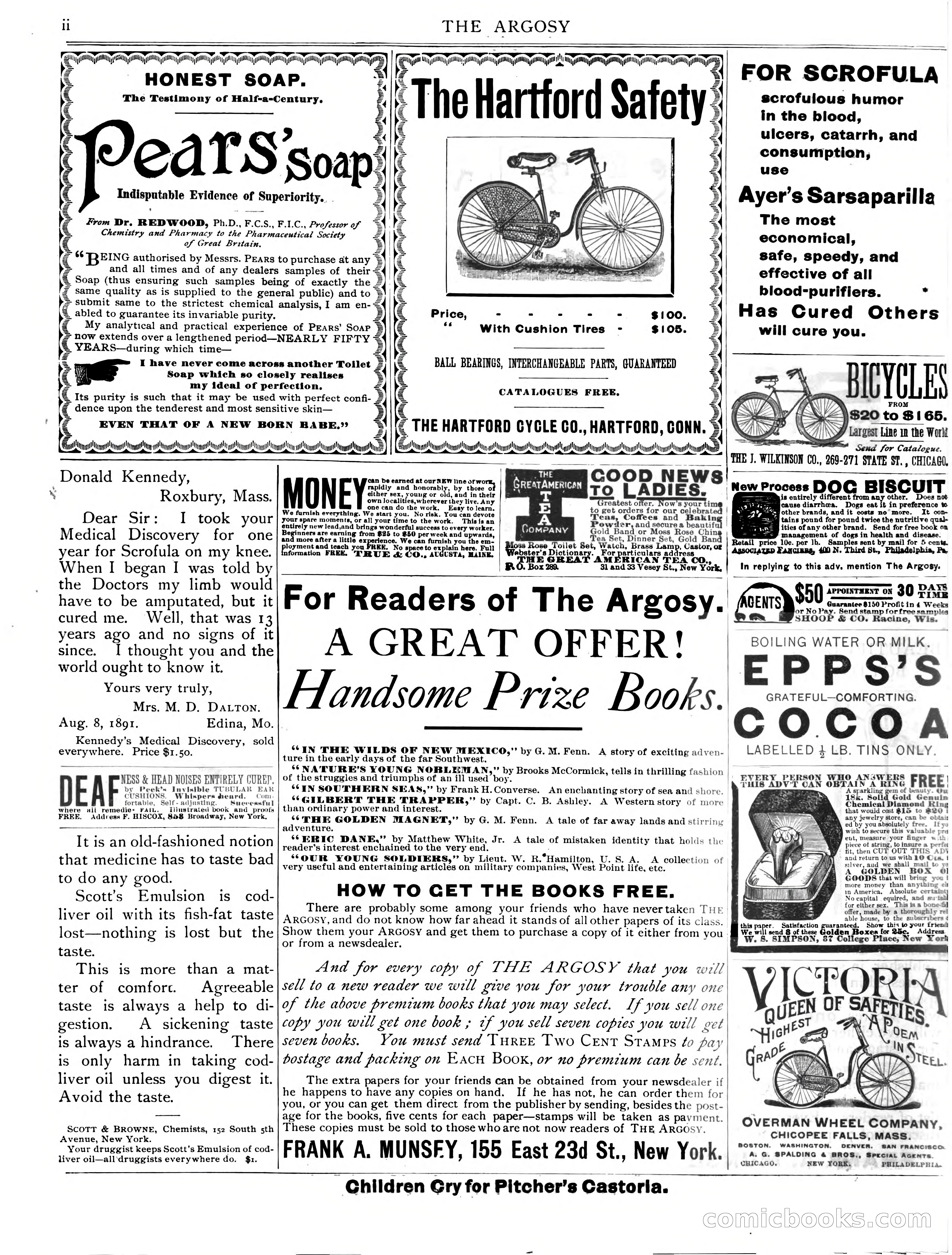 The Argosy, Vol. XIII No. 465 — page 16 of 16