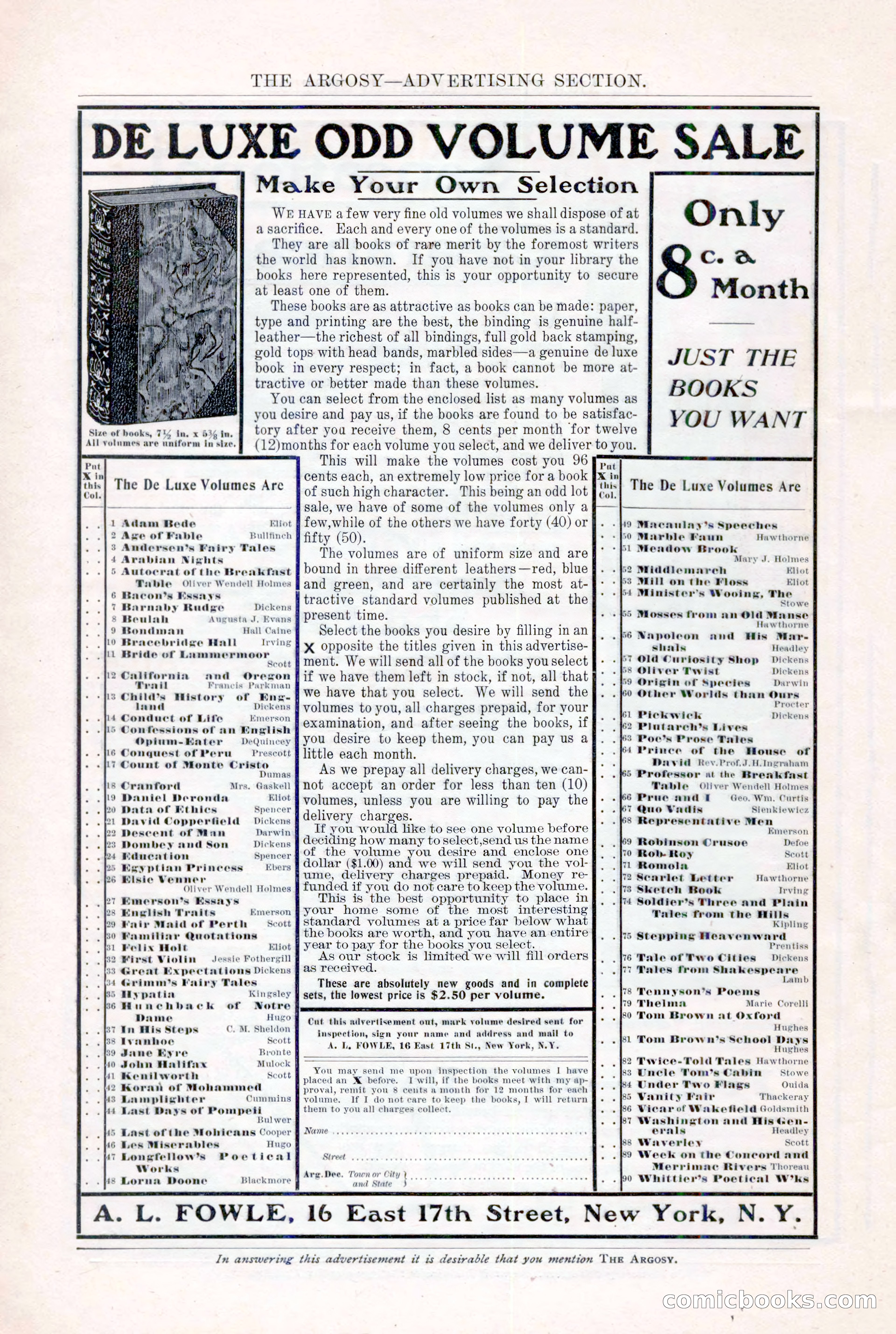 The Argosy, December 1905 — page 8 of 252
