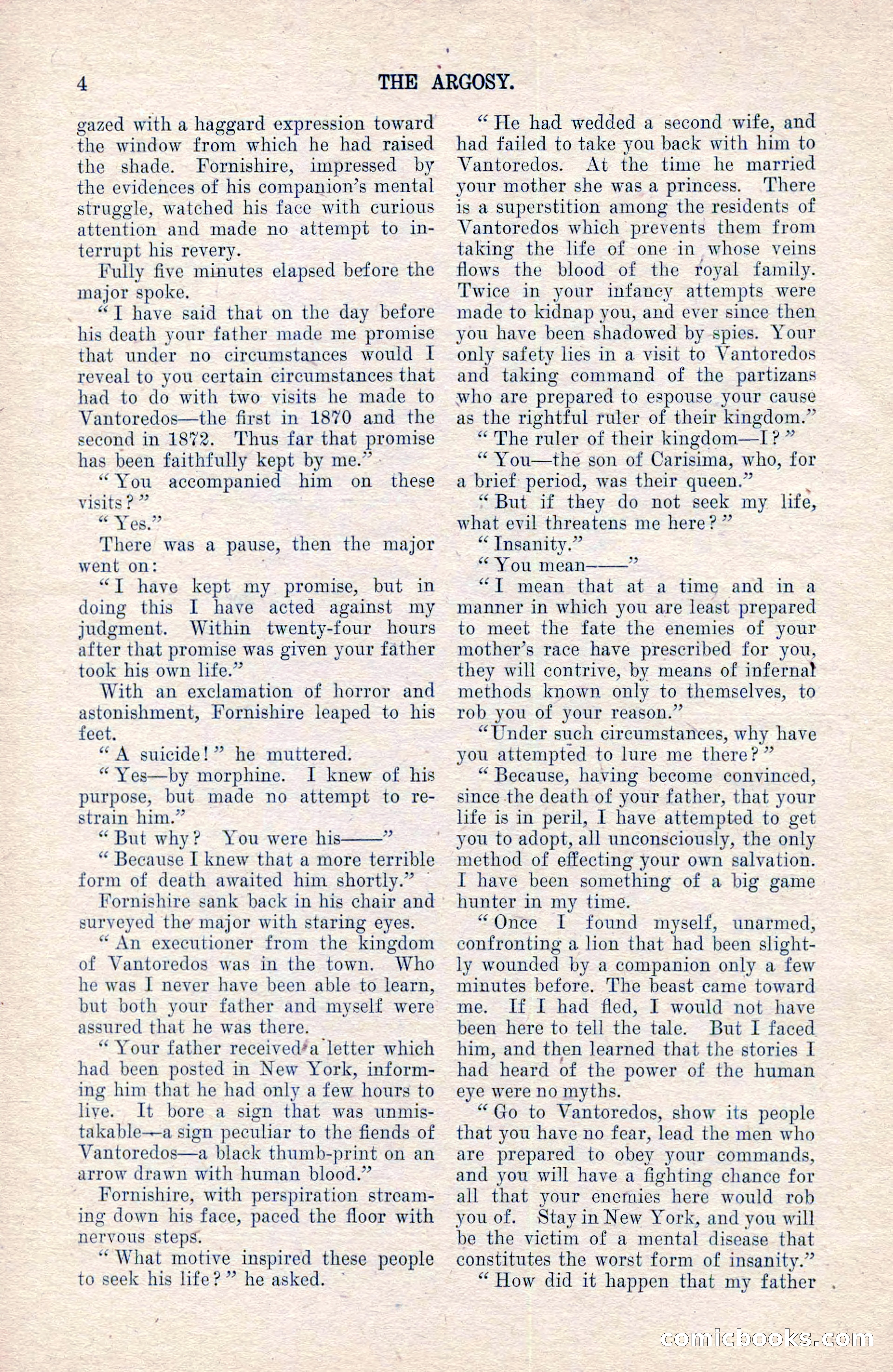The Argosy, December 1905 — page 22 of 252