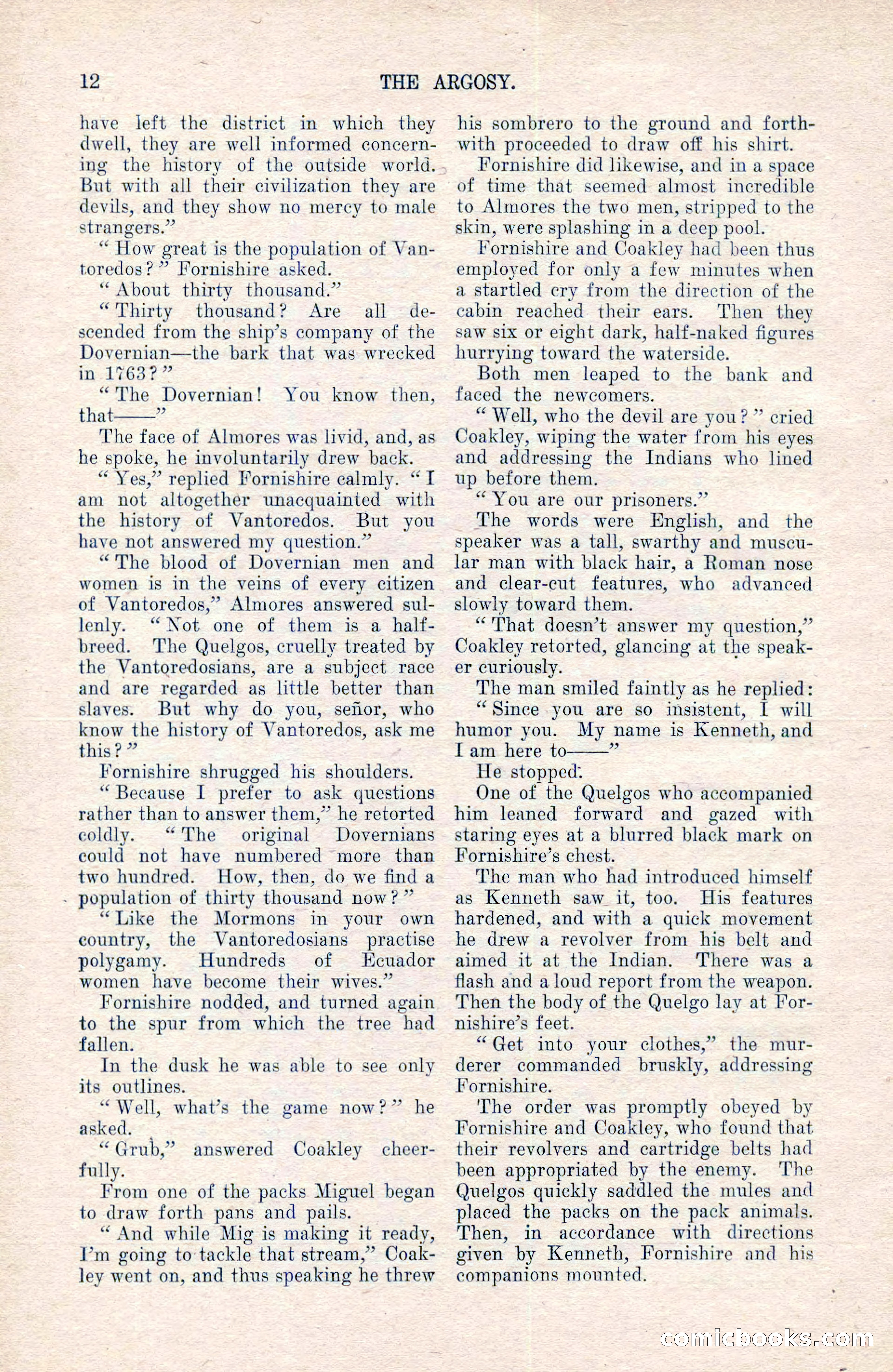 The Argosy, December 1905 — page 30 of 252