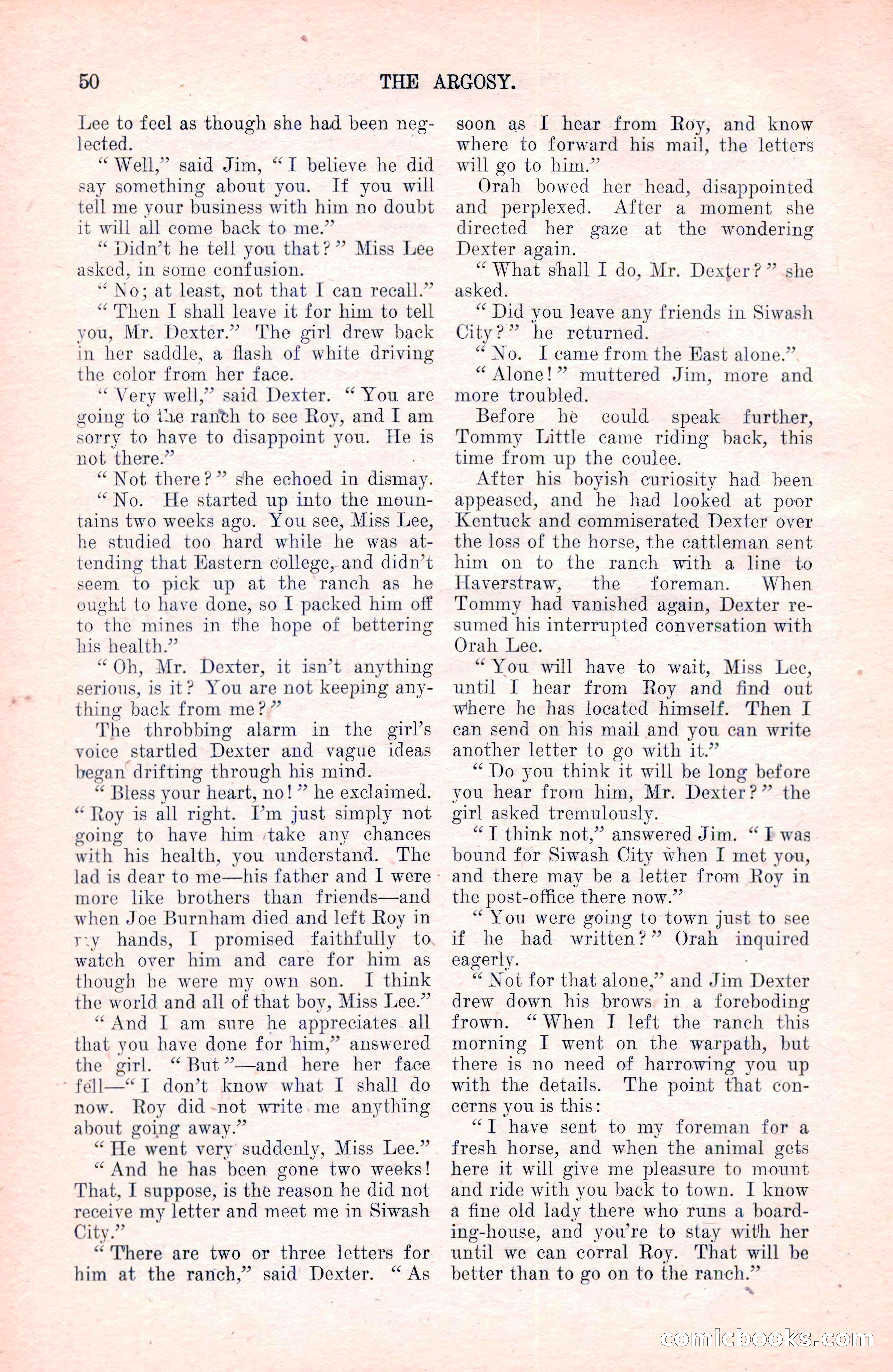 The Argosy, December 1905 — page 68 of 252