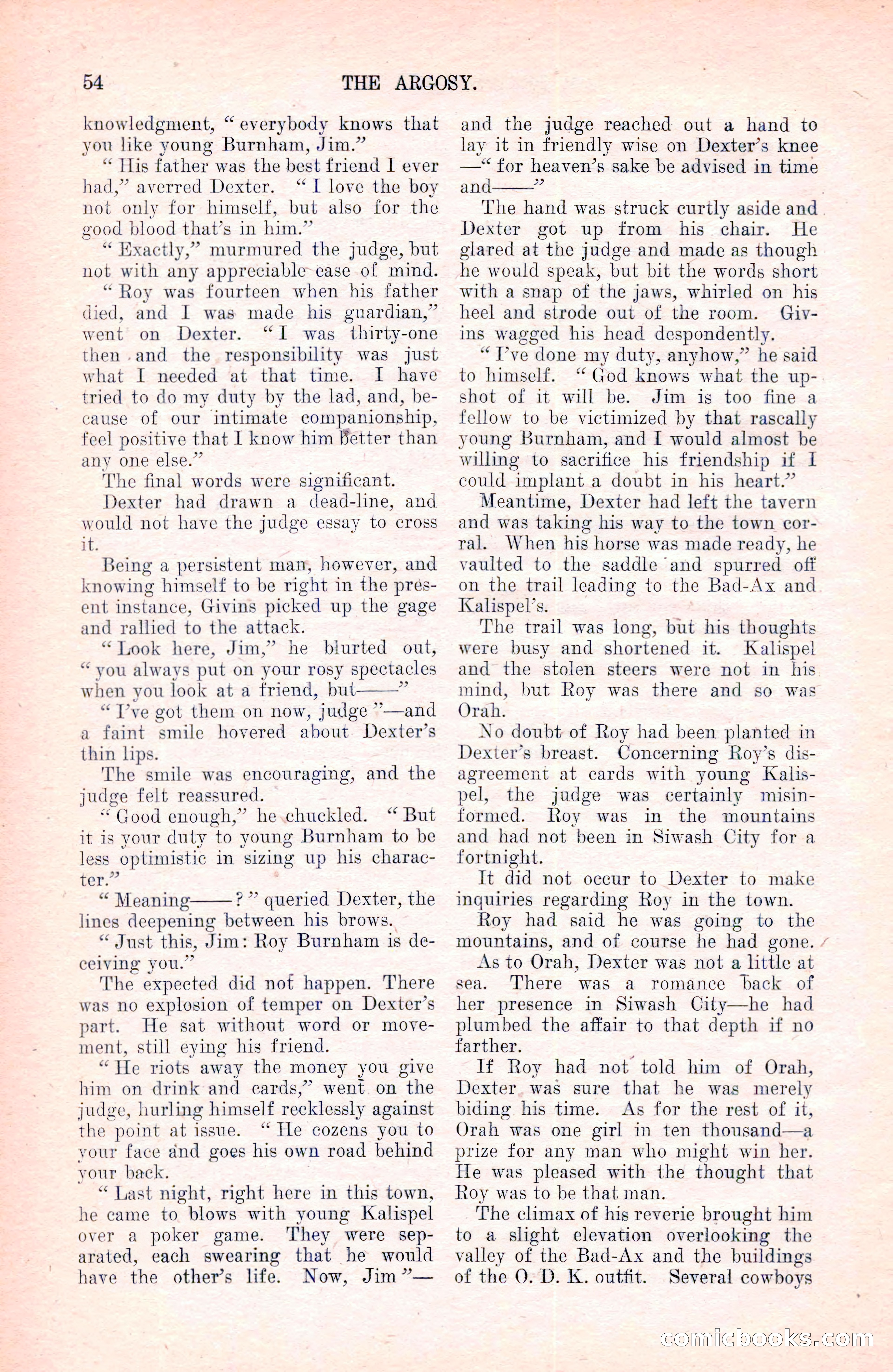The Argosy, December 1905 — page 72 of 252