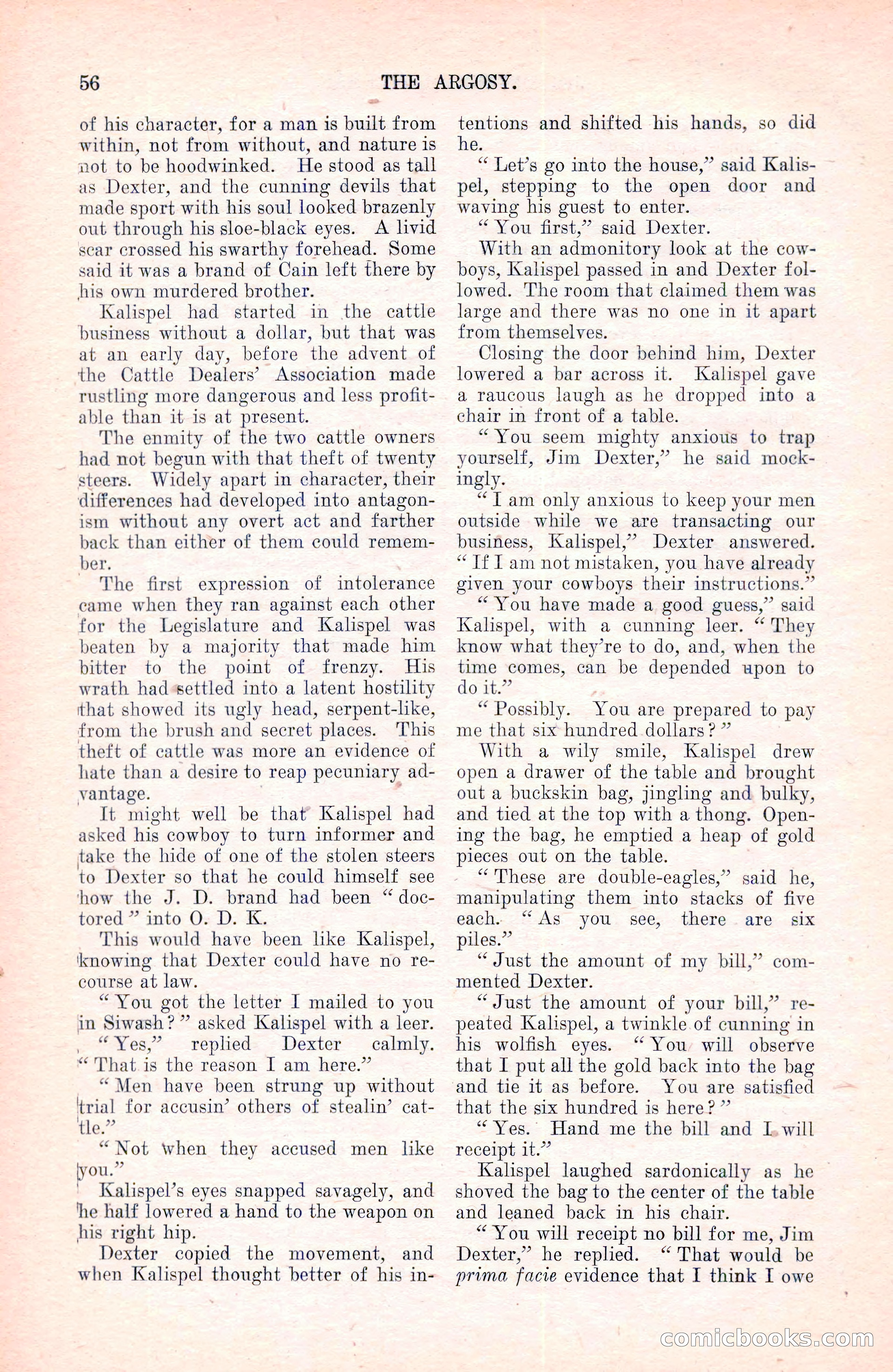 The Argosy, December 1905 — page 74 of 252