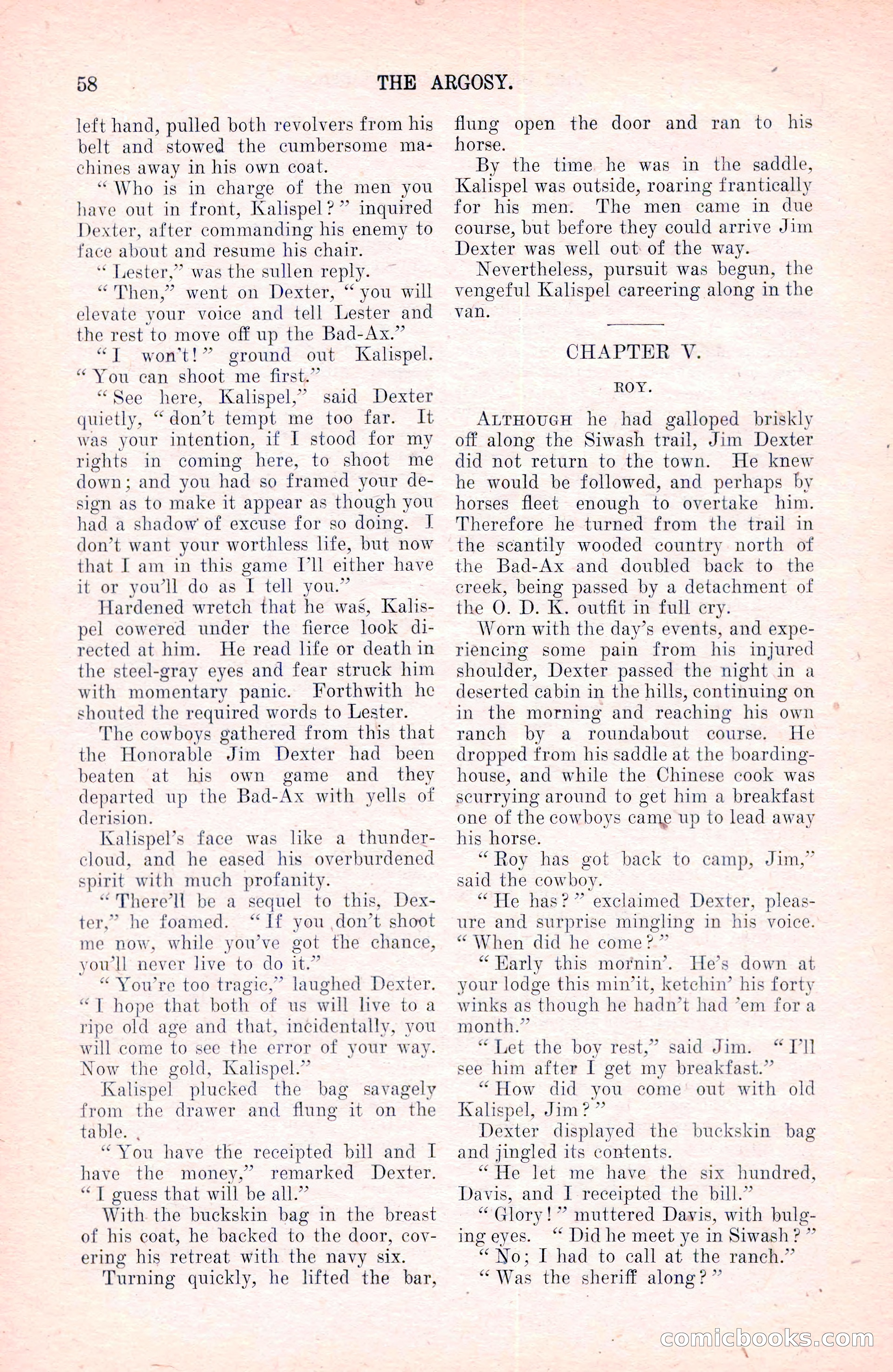 The Argosy, December 1905 — page 76 of 252