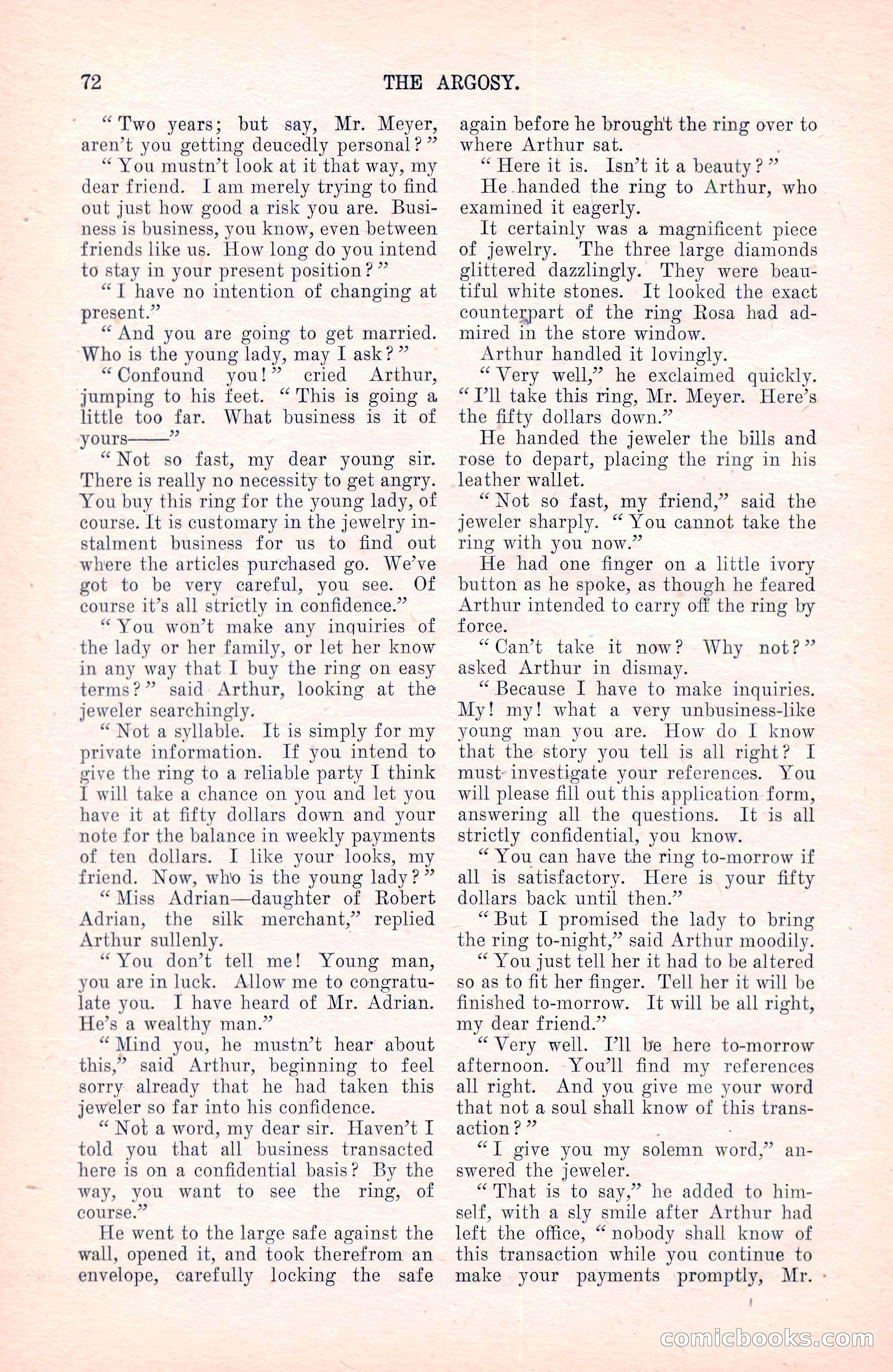 The Argosy, December 1905 — page 90 of 252