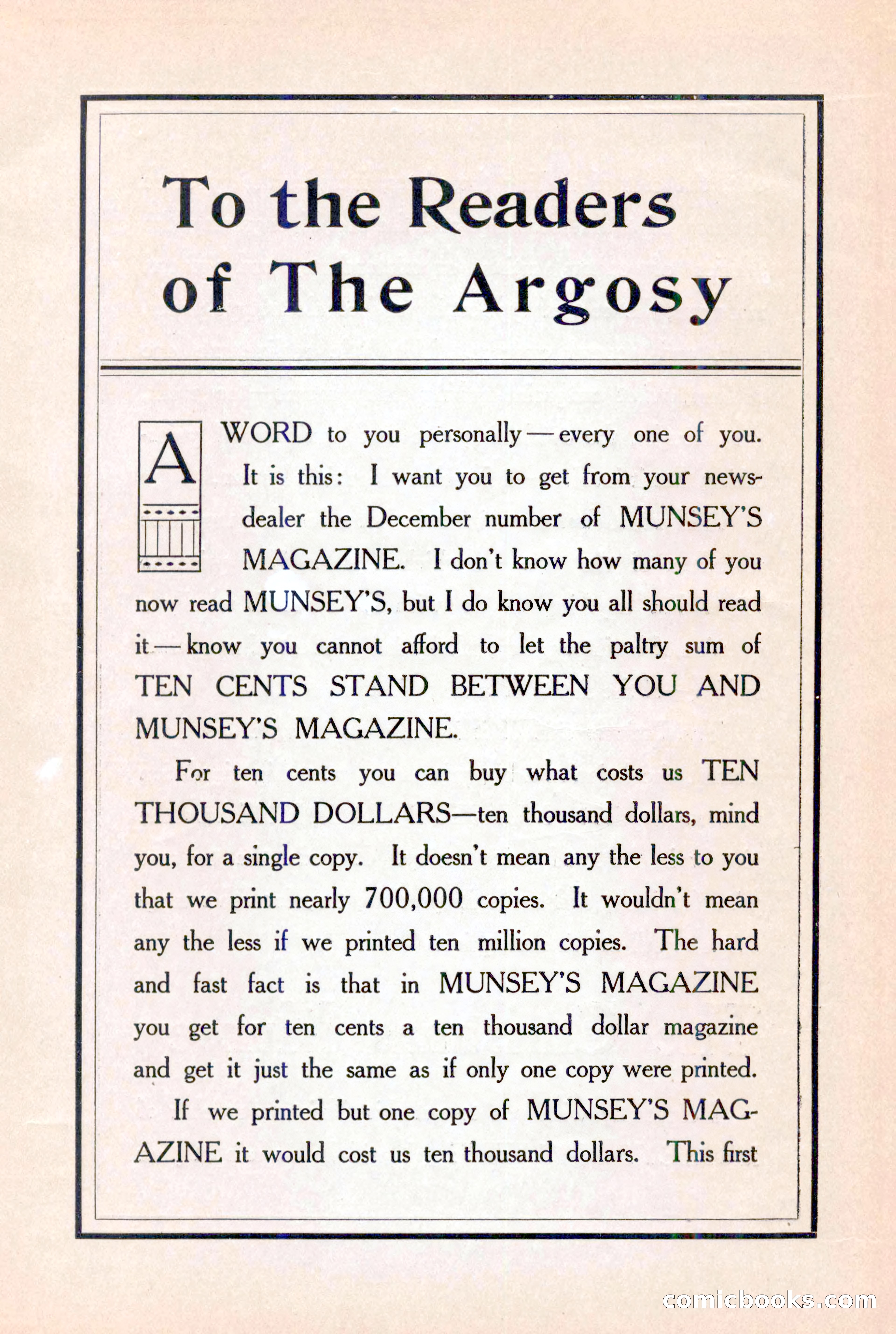 The Argosy, December 1905 — page 99 of 252