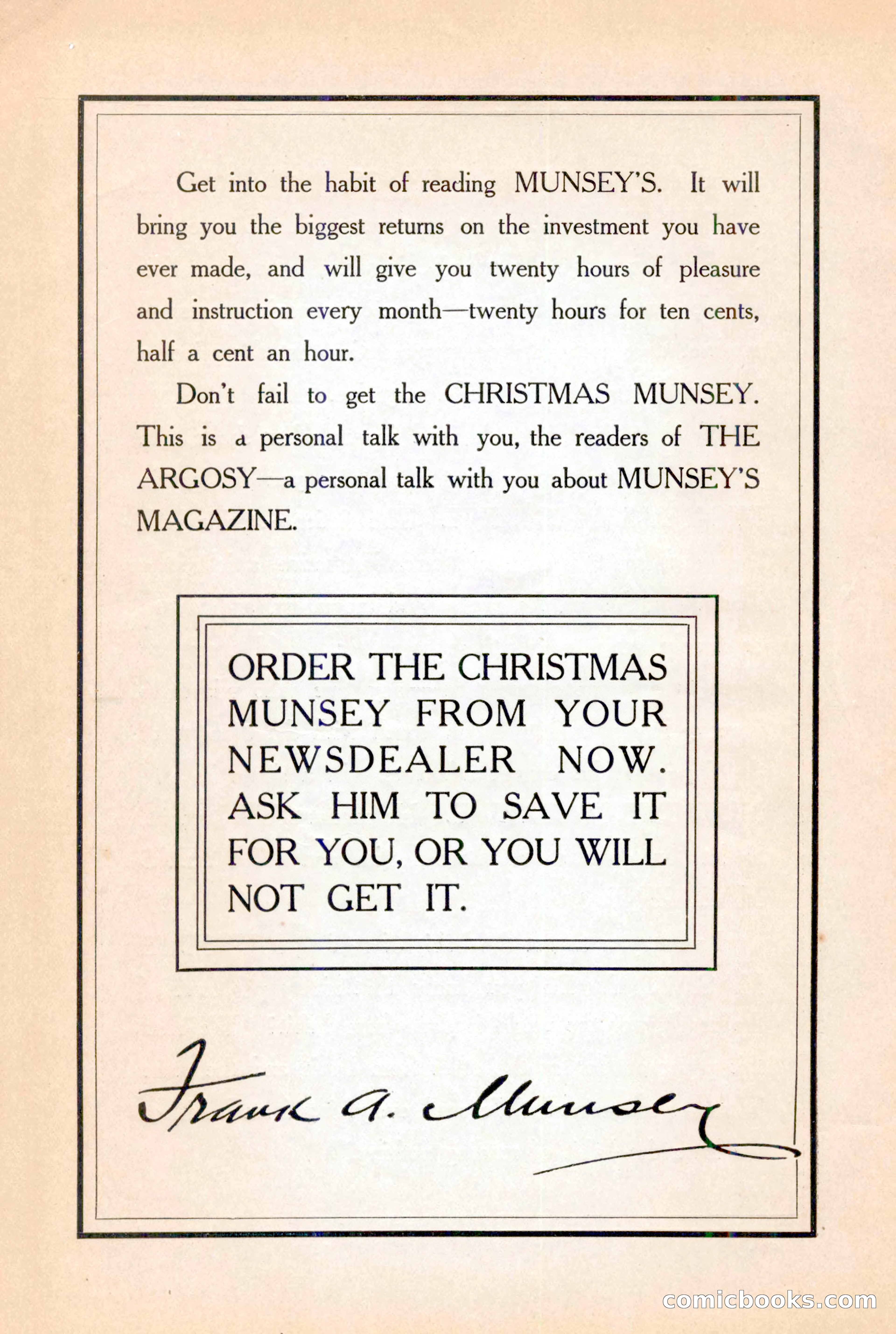 The Argosy, December 1905 — page 102 of 252