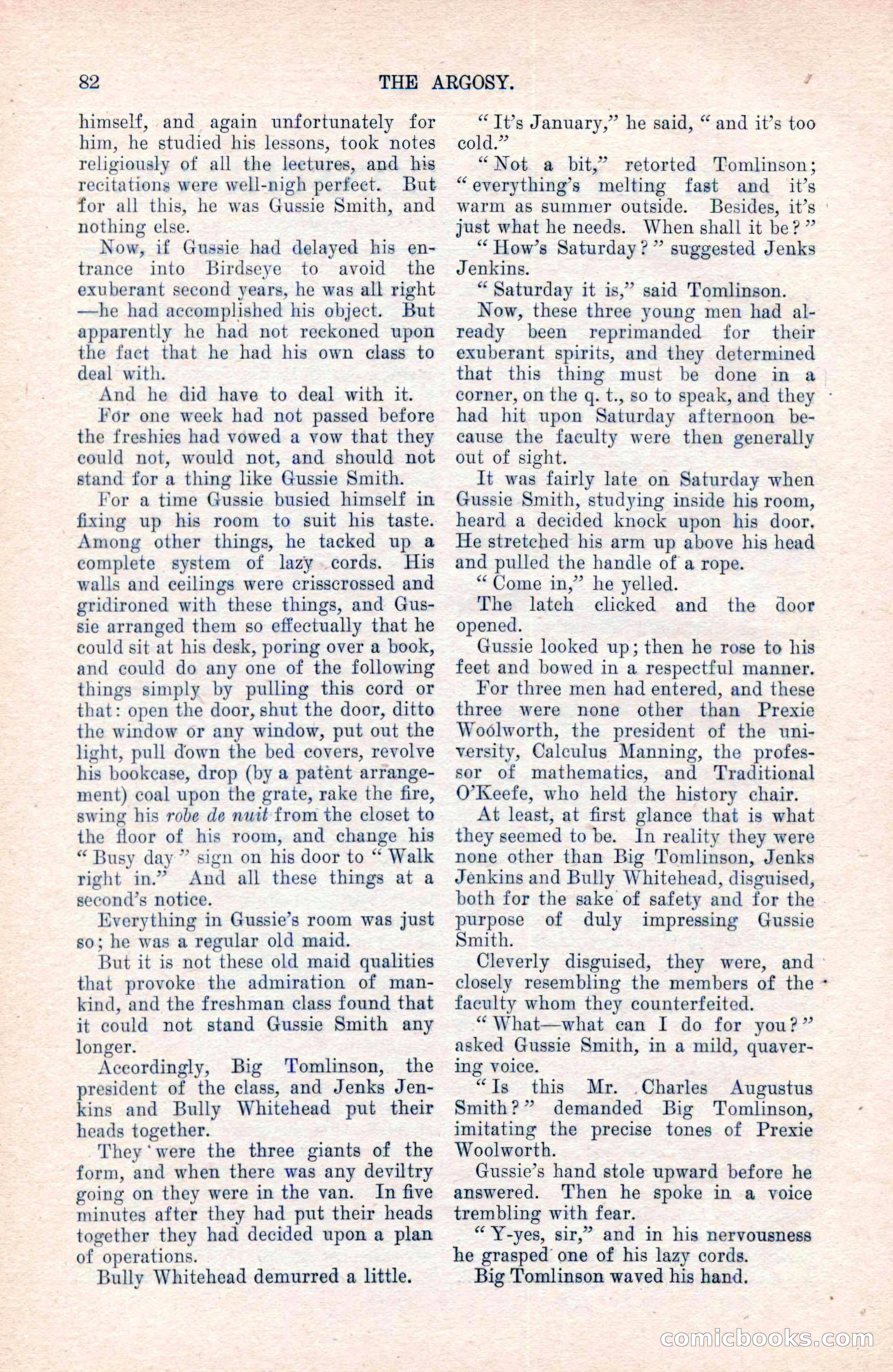 The Argosy, December 1905 — page 104 of 252