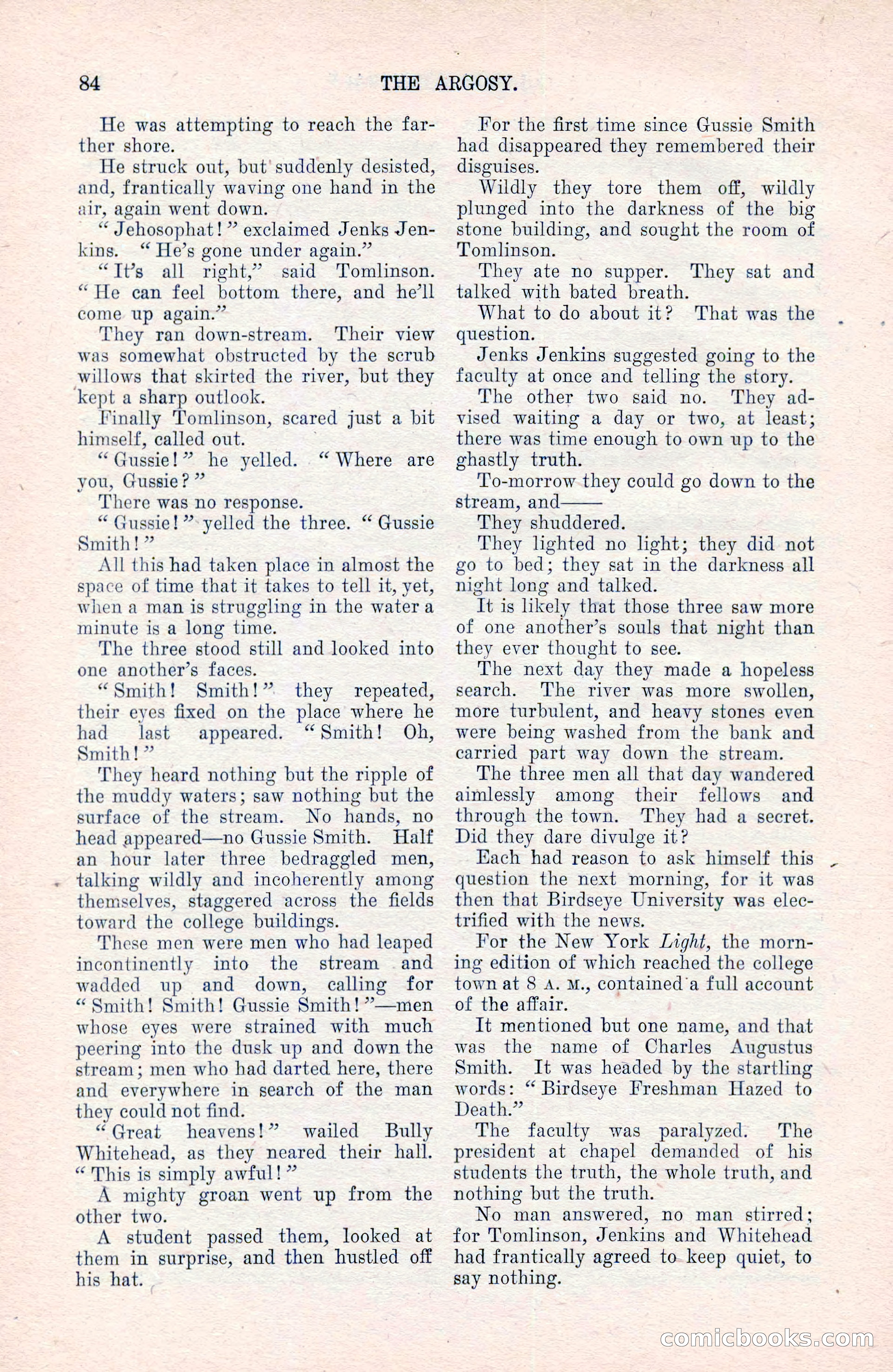 The Argosy, December 1905 — page 106 of 252
