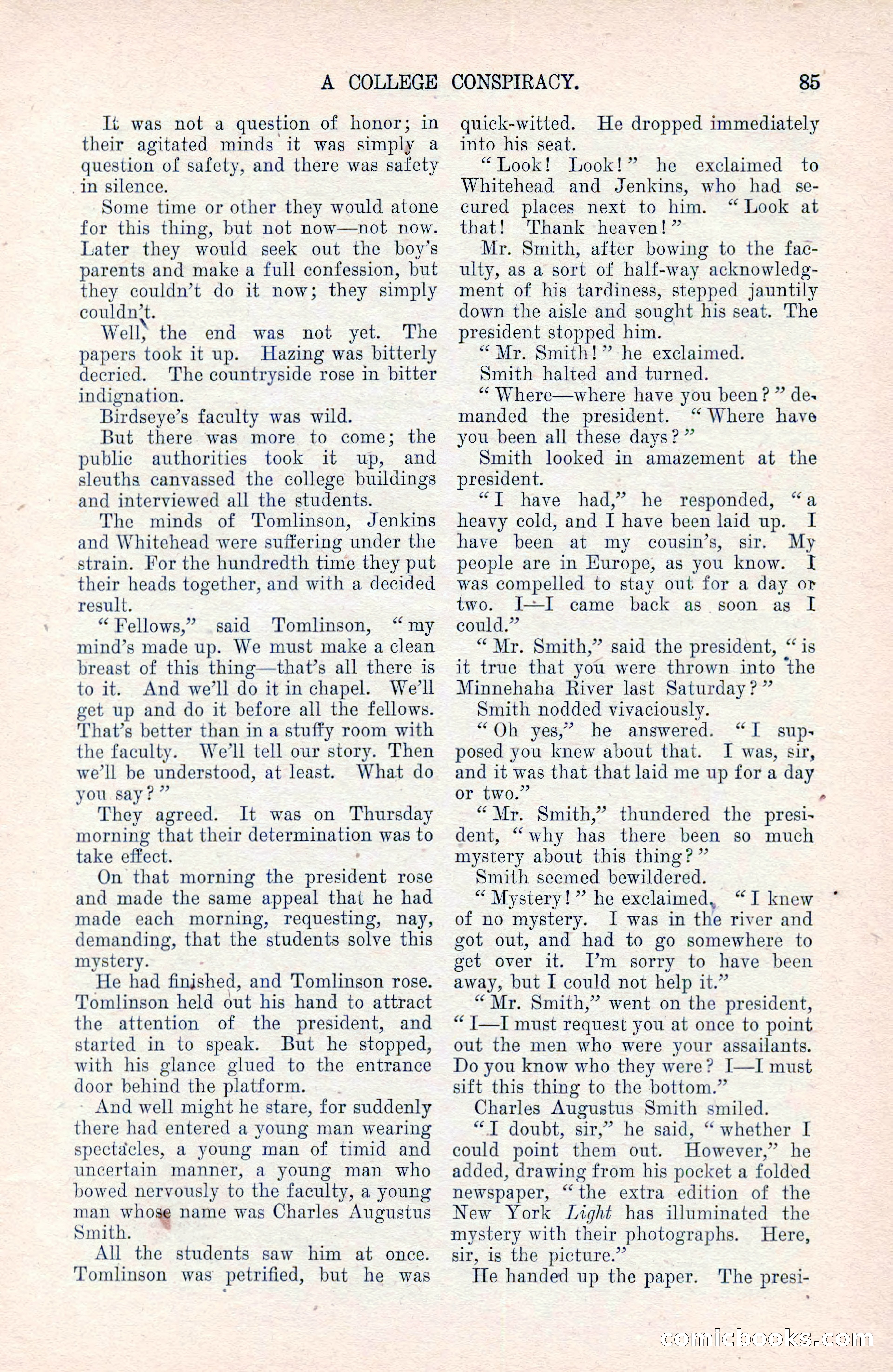 The Argosy, December 1905 — page 107 of 252