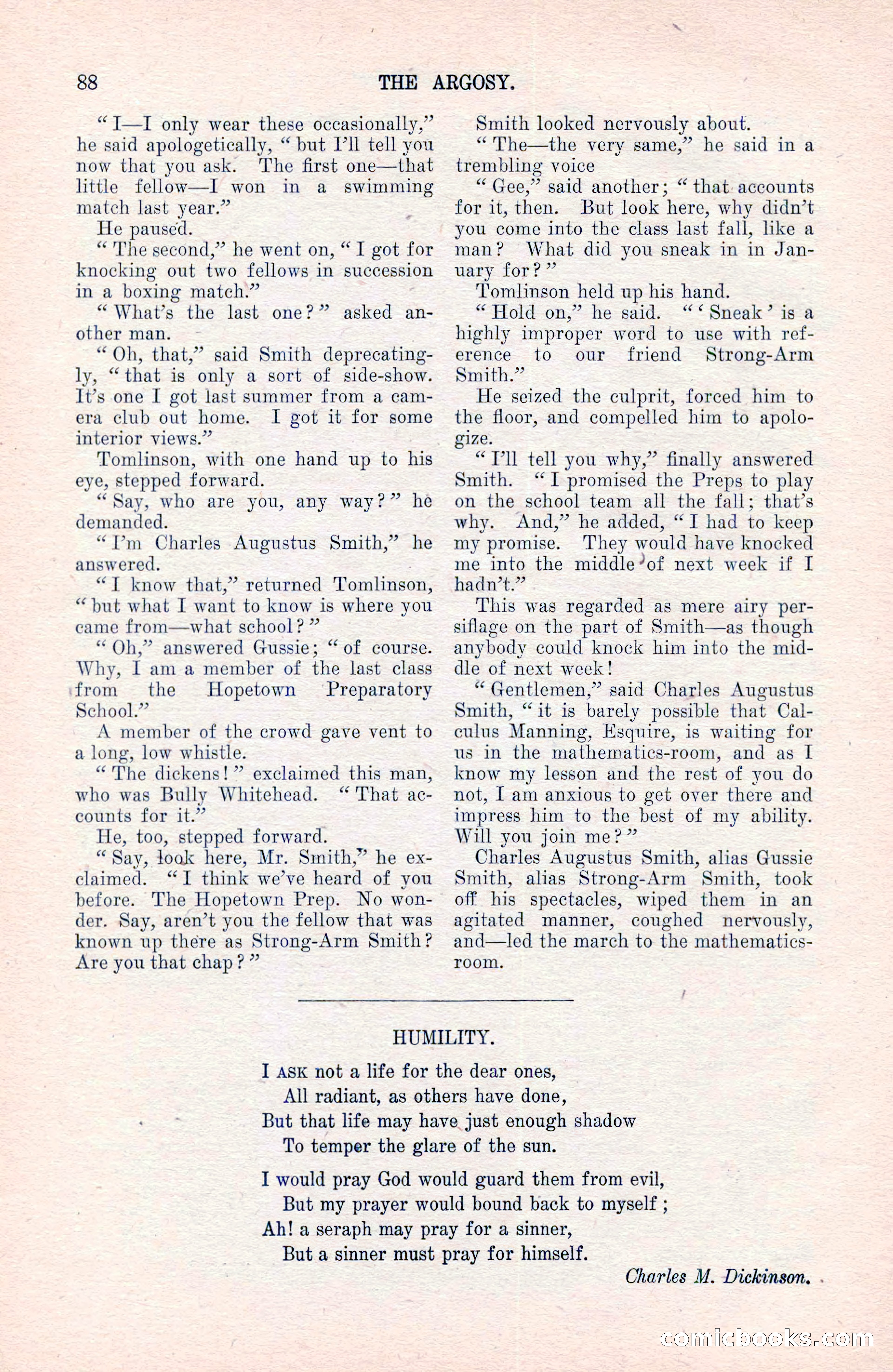 The Argosy, December 1905 — page 110 of 252