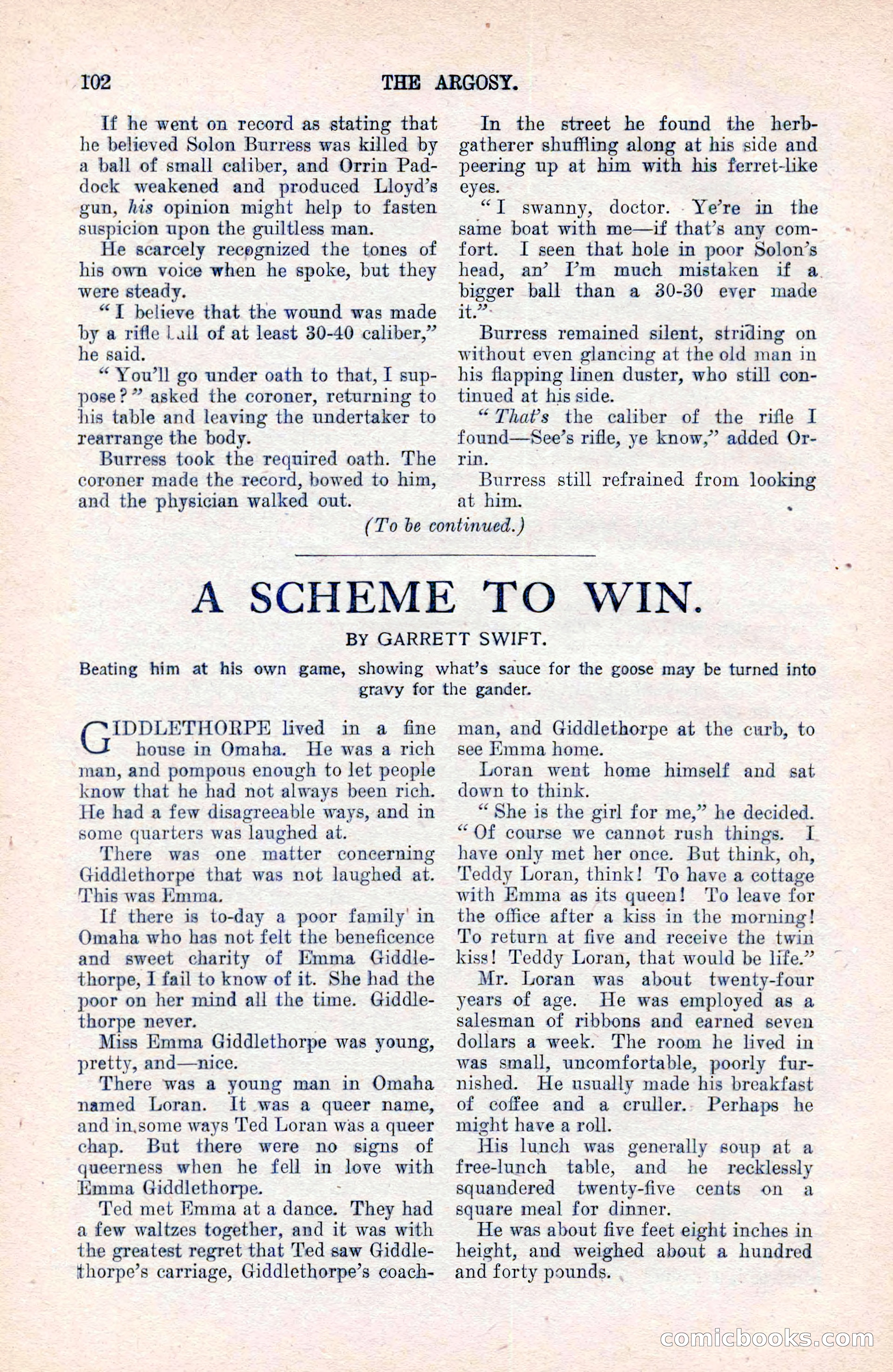 The Argosy, December 1905 — page 124 of 252