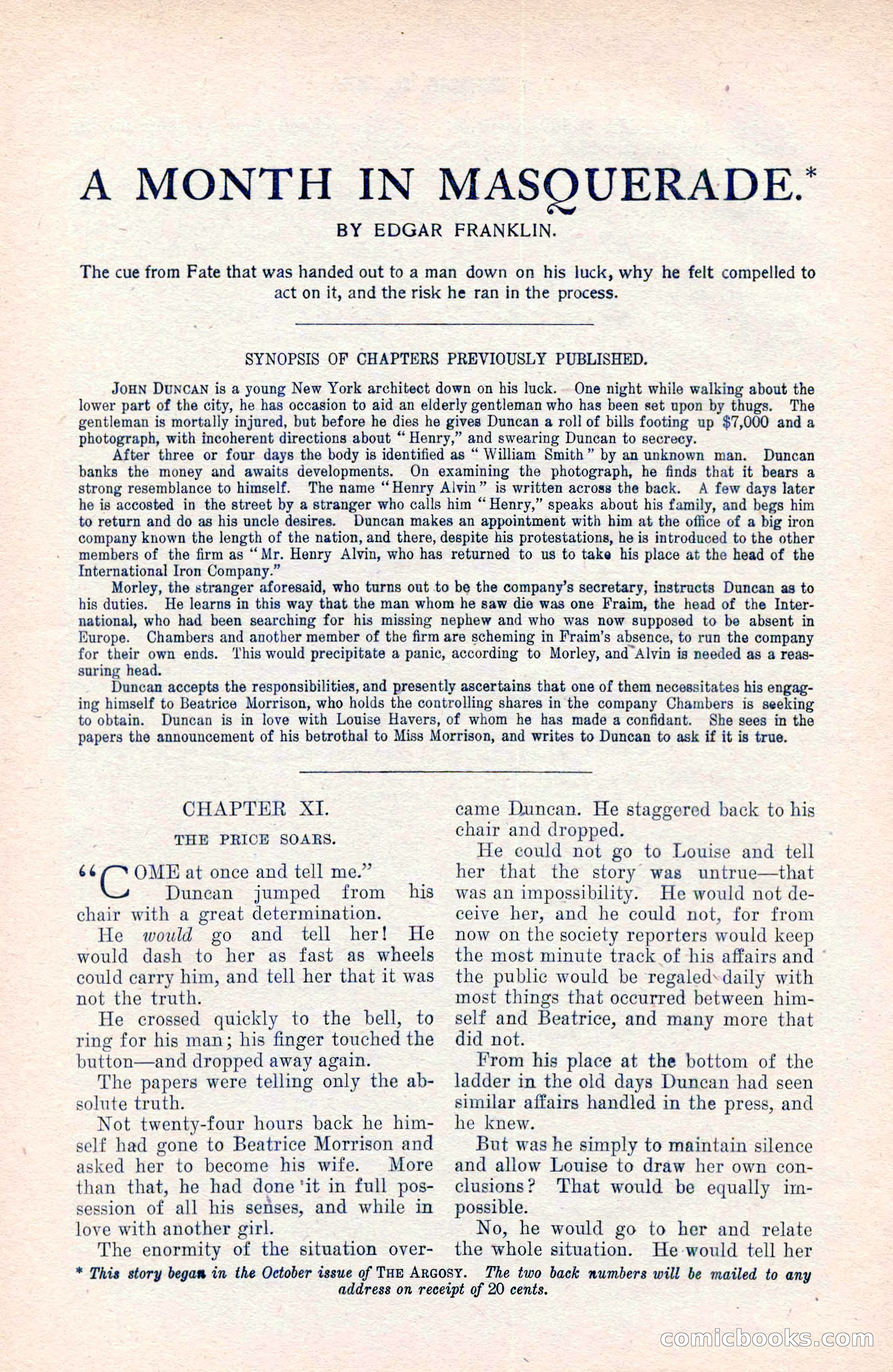 The Argosy, December 1905 — page 128 of 252